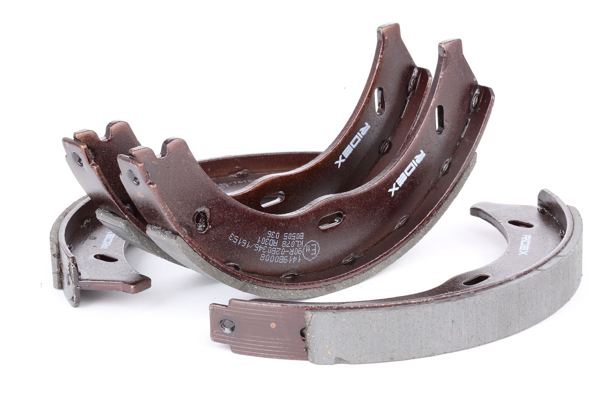 RIDEX Käsijarrukengät MERCEDES-BENZ 1419B0008 6394200220,A6394200220 Jarrukenkäsarja, Käsijarru