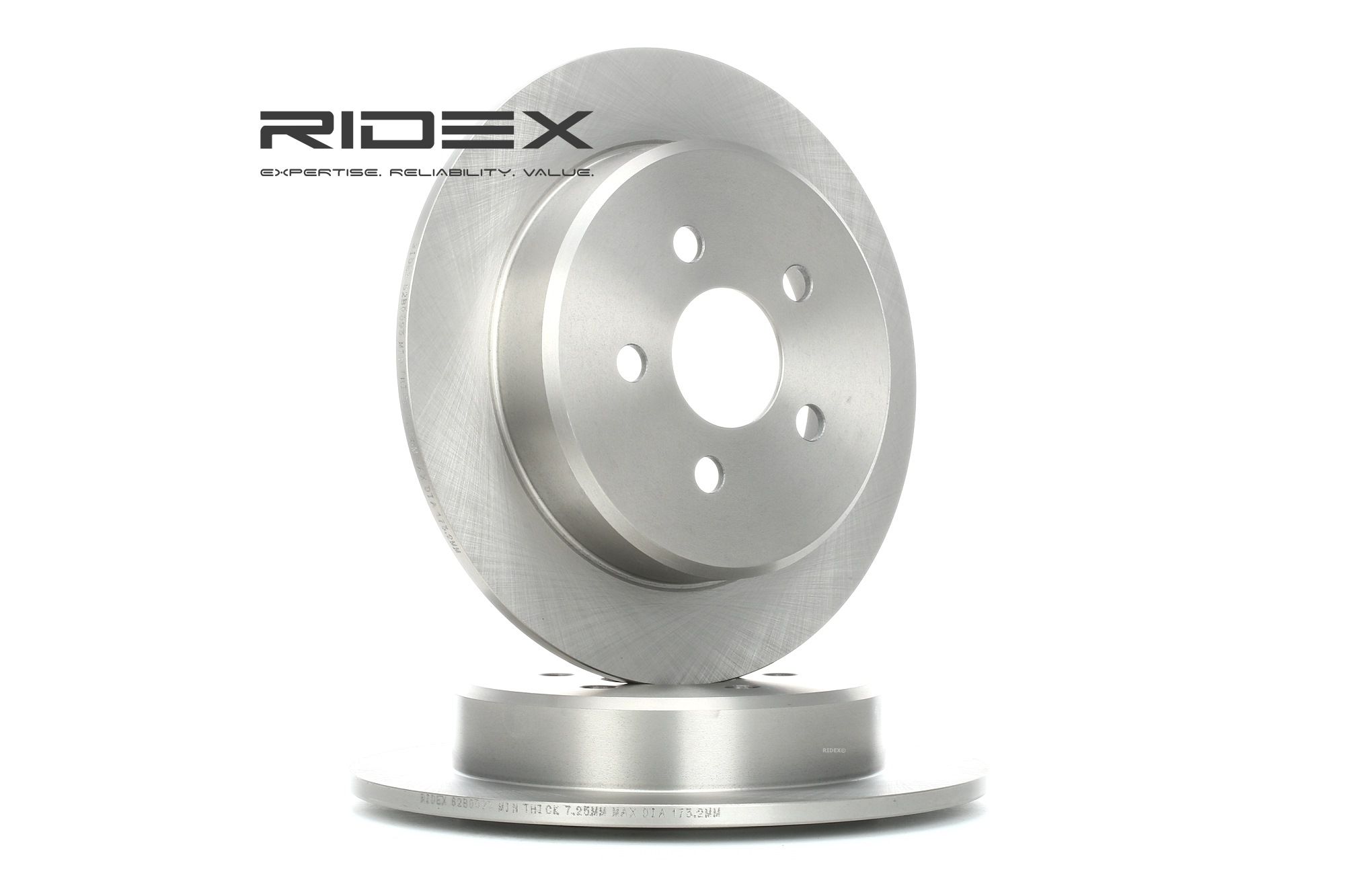 RIDEX Jarrulevyt CHRYSLER,DODGE,PLYMOUTH 82B0093 04509553,04509553AB,04509553AC Jarrulevy 04509558,04616433,04764934AA,04764934AB,05085650AA,4509553