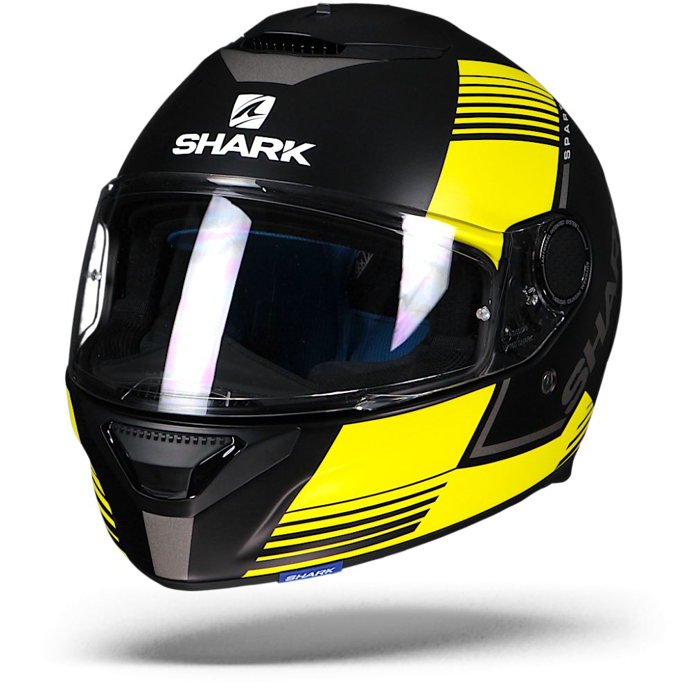 Shark Spartan Arguan KYA Matt Black Yellow Anthracite 2XL
