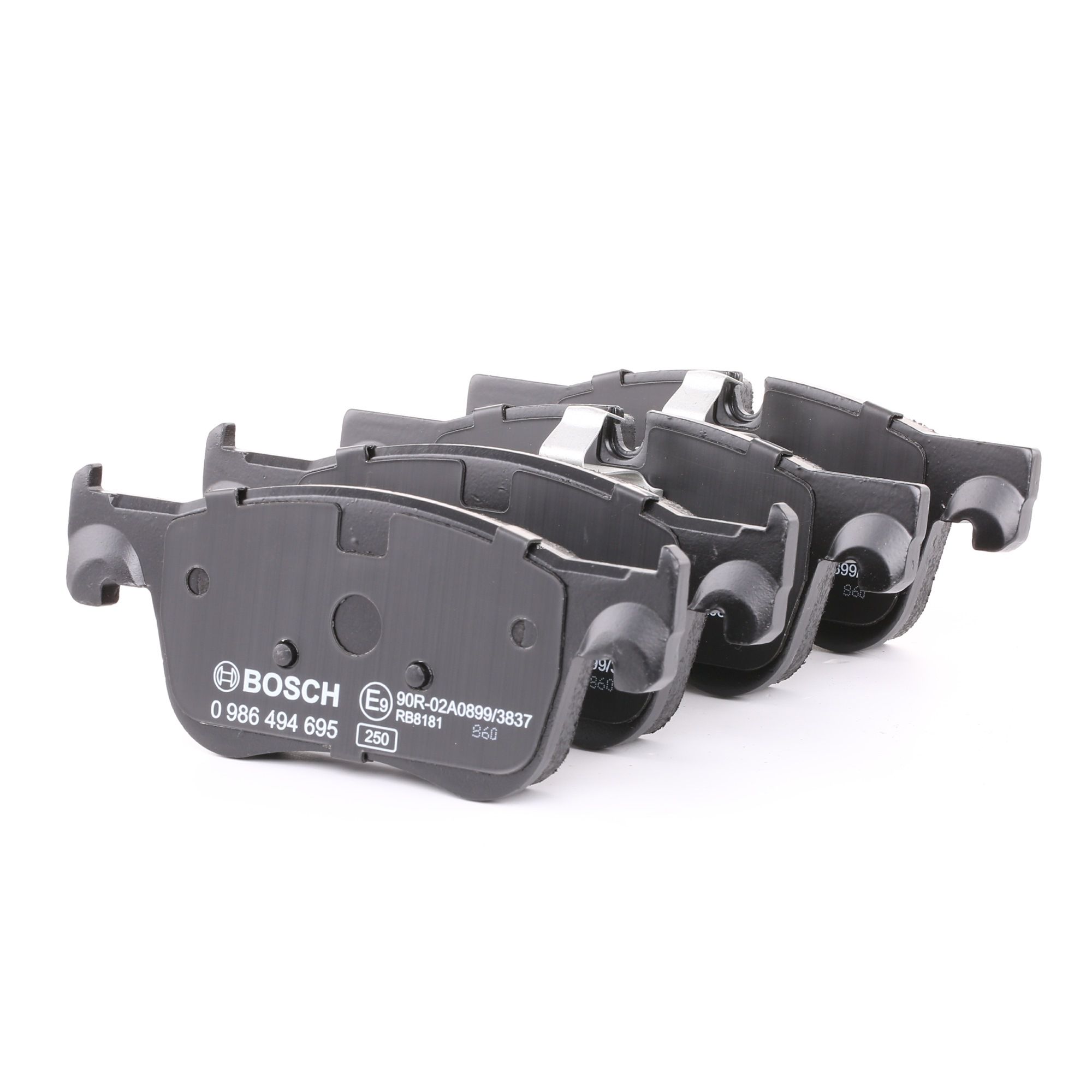 BOSCH Jarrupalat OPEL,PEUGEOT,CITROËN 0 986 494 695 1609898380,1647853080,1609898380 Jarrupalasarja,Jarrupala, Levyjarru 1647853080