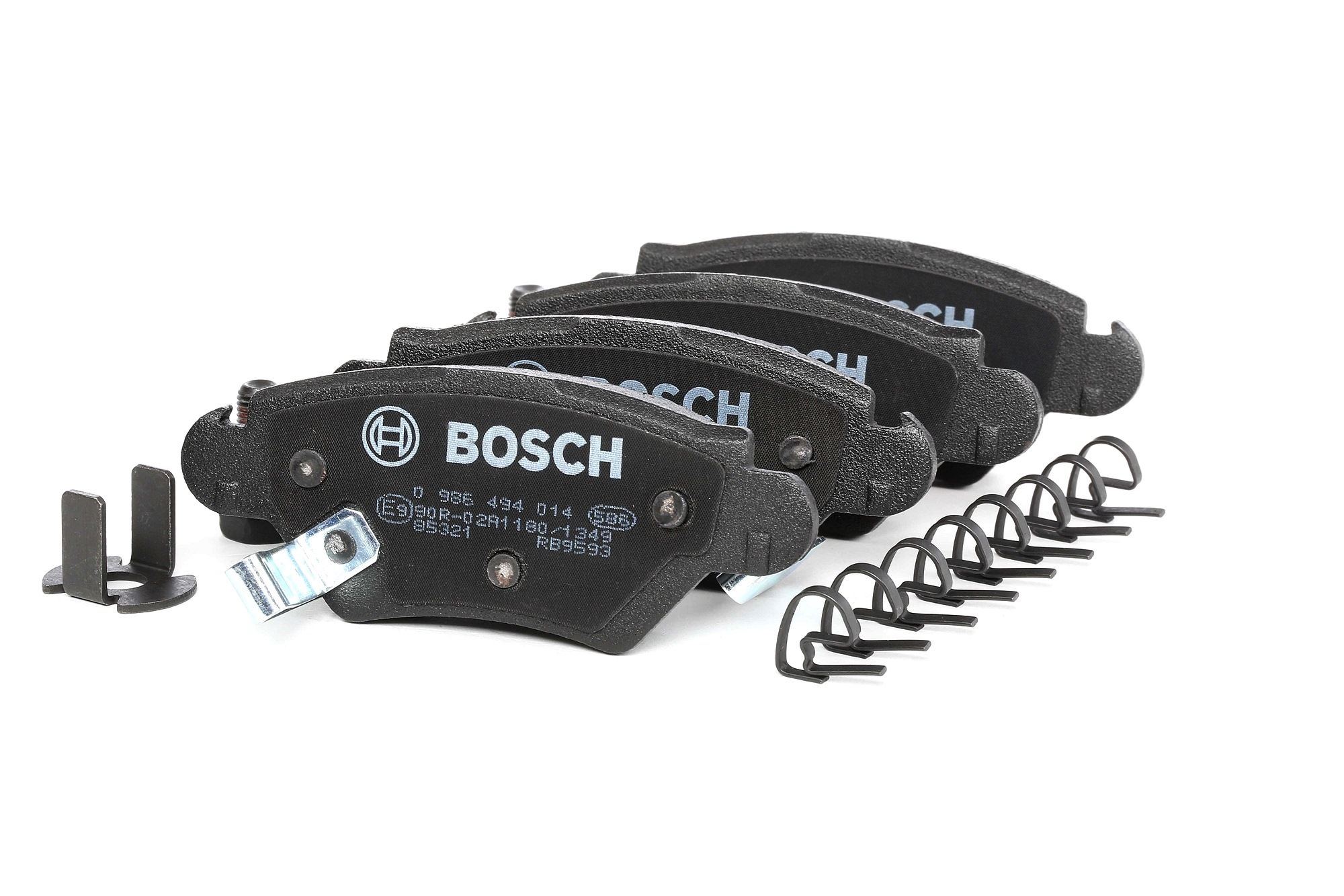 BOSCH Jarrupalat OPEL,CHEVROLET,VAUXHALL 0 986 494 014 09193251,1605025,1605037 Jarrupalasarja,Jarrupala, Levyjarru 1605039,1605040,1605093,1605105