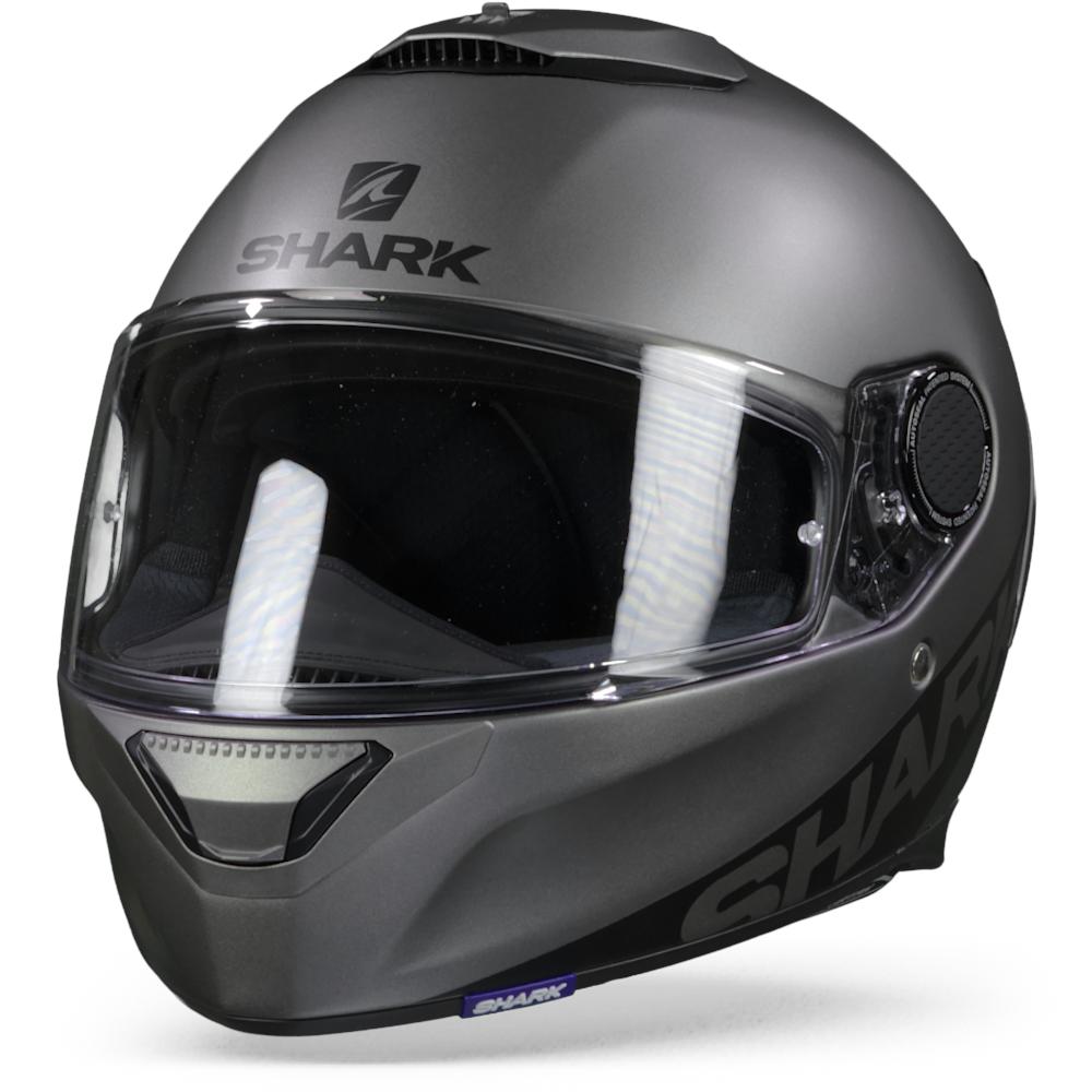 Shark Spartan 1.2 Blank Anthracite Matt AMA L