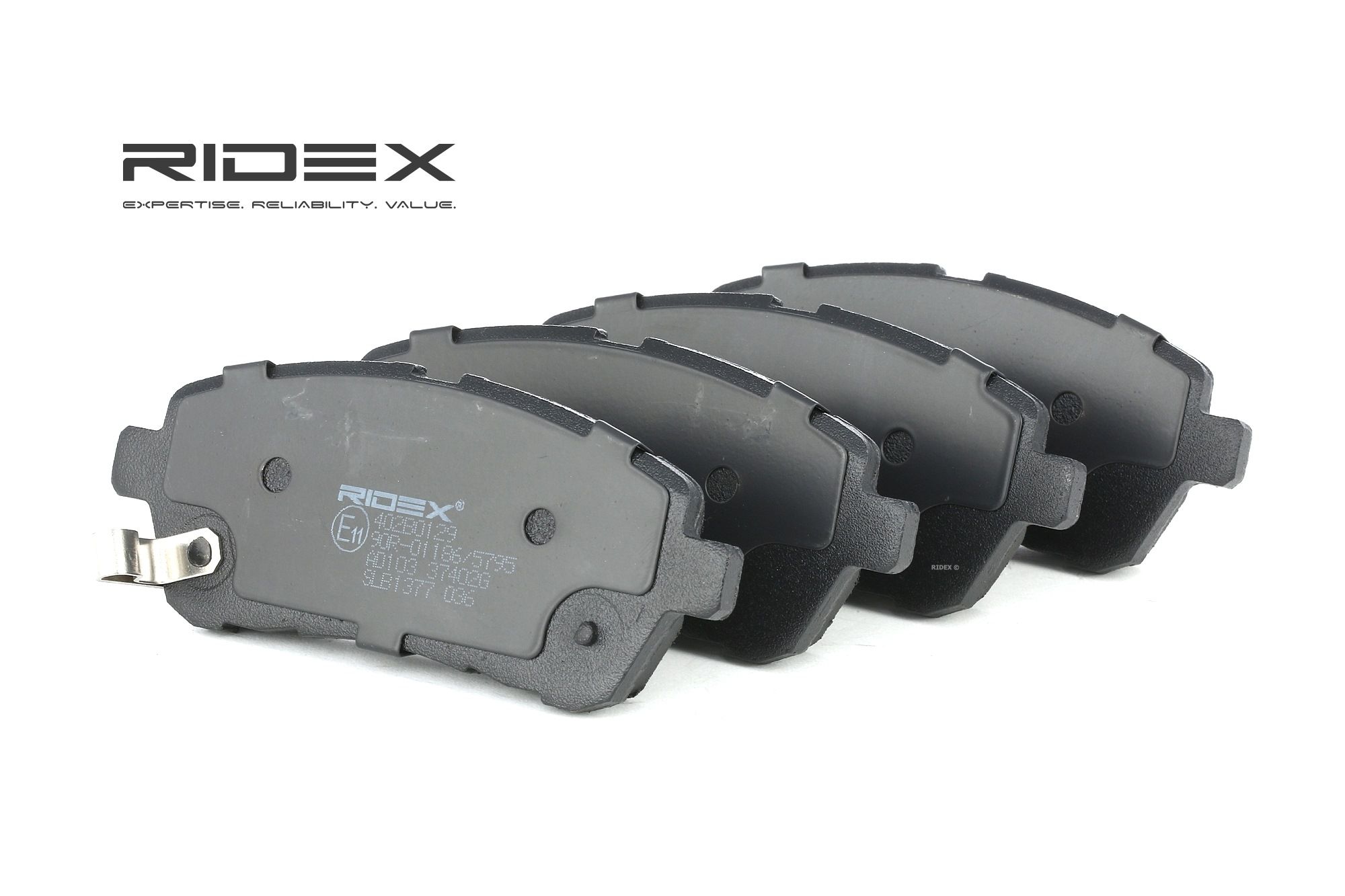 RIDEX Jarrupalat FORD,MAZDA,SUZUKI 402B0129 04465B1120,04465B1120000,04465B1190 Jarrupalasarja,Jarrupala, Levyjarru 04465B1190000,04465B1191,1550219