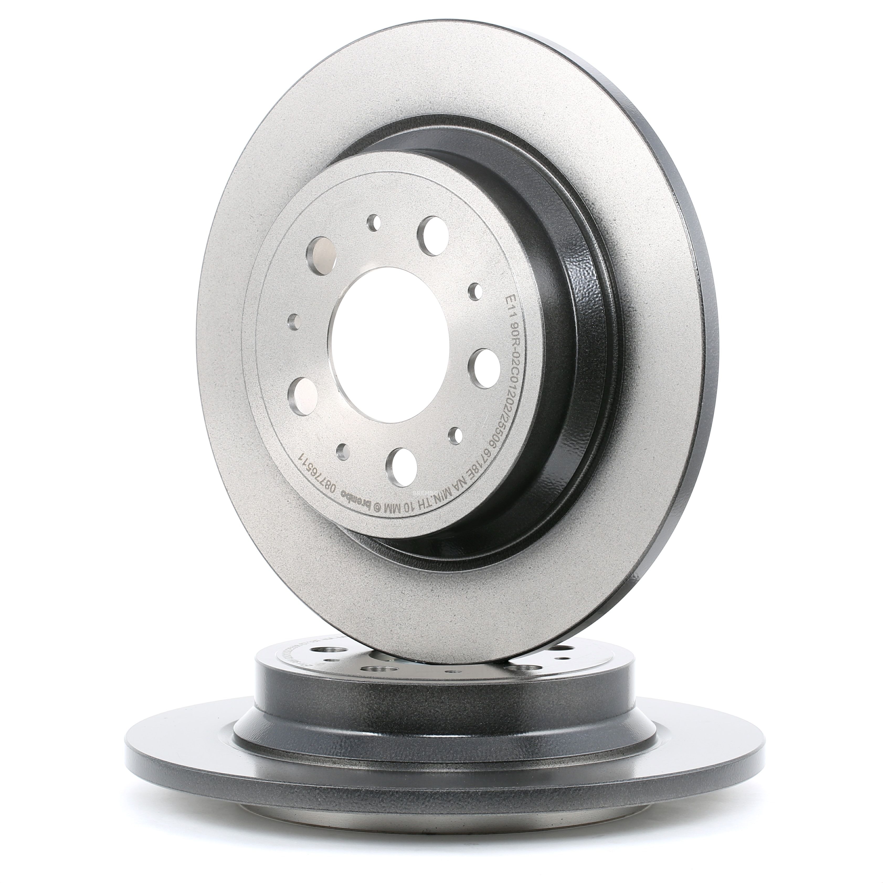 BREMBO Jarrulevyt VOLVO 08.7765.11 9434167,94341670,94341674 Jarrulevy