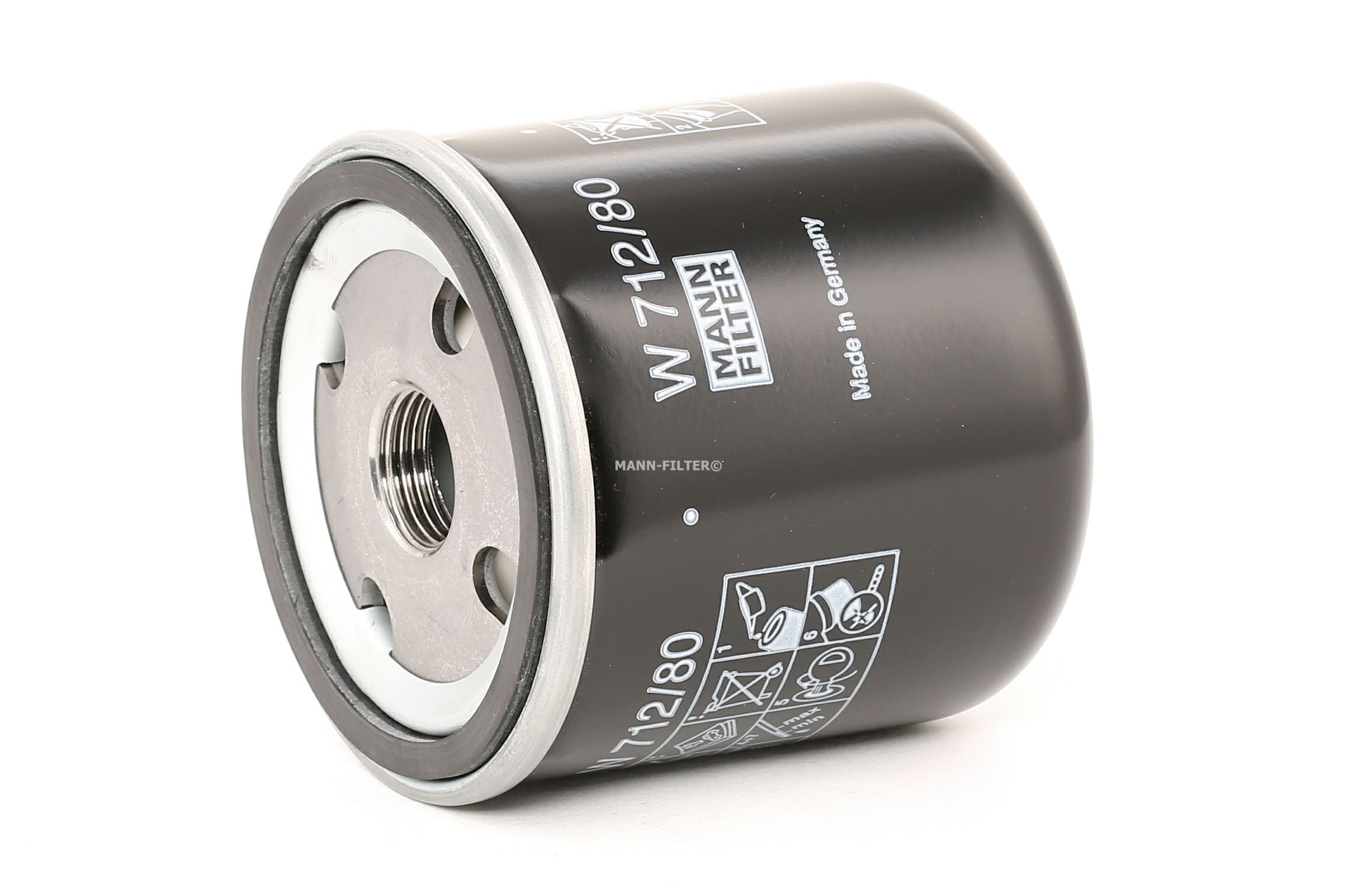 MANN-FILTER Öljynsuodatin SAAB W 712/80 30548485,7496144,7894066 914444,9144445,930957,9309576,93186554,932037,9320375