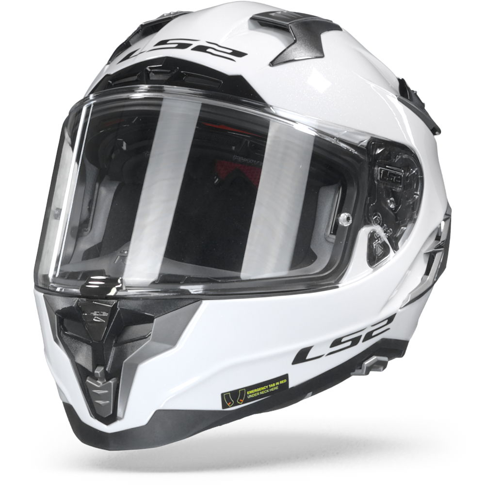 LS2 FF327 Challenger Solid White S