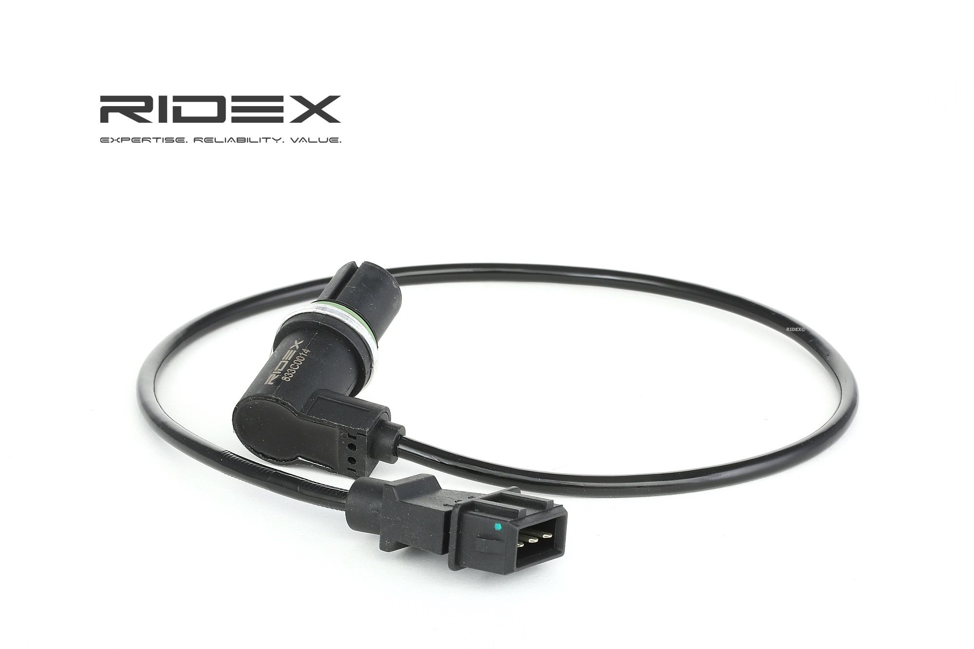 RIDEX Kampiakselin Asentotunnistin VW,SEAT 833C0014 06A906433B,37906433A,37906433B Kampiakselin Anturi,Impulssianturi, Kampiakseli 37906433C,37906433A