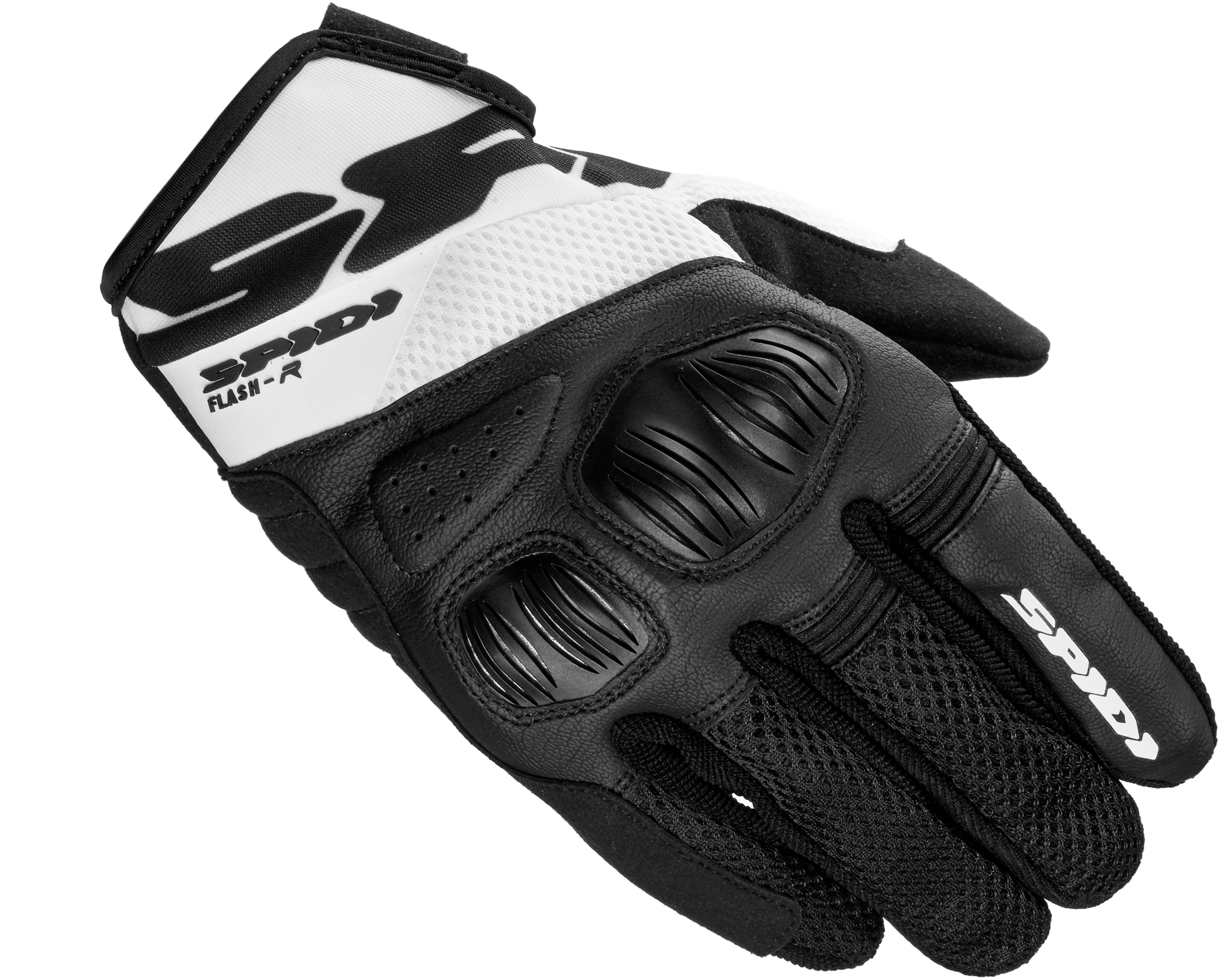 Spidi Flash-R Evo Black White 2XL