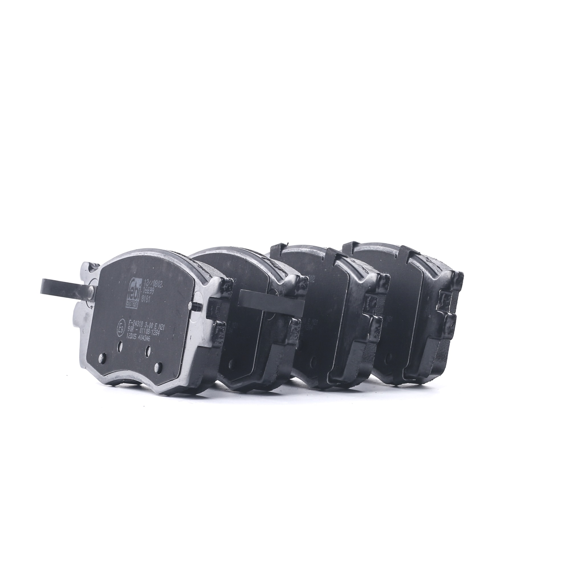 FEBI BILSTEIN Jarrupalat HYUNDAI,KIA 16699 581011GA00,581011GE00,581011GE00S1 Jarrupalasarja,Jarrupala, Levyjarru 581011JA10,581011GA00,581011GE00