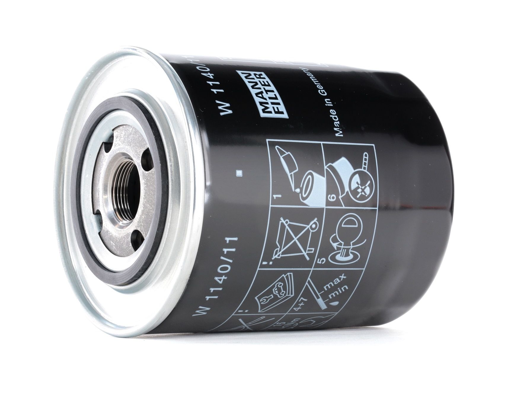 MANN-FILTER Öljynsuodatin JCB W 1140/11 162000070700,162000070744,62000070744