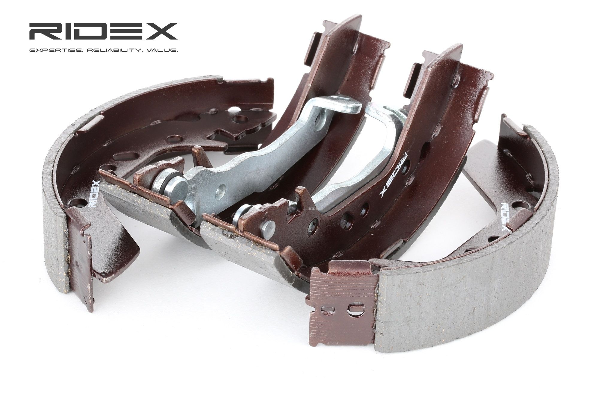 RIDEX Jarrukengät HYUNDAI 70B0118 5830525A00,5830525A10,5830525F10 Jarrukenkäsarja