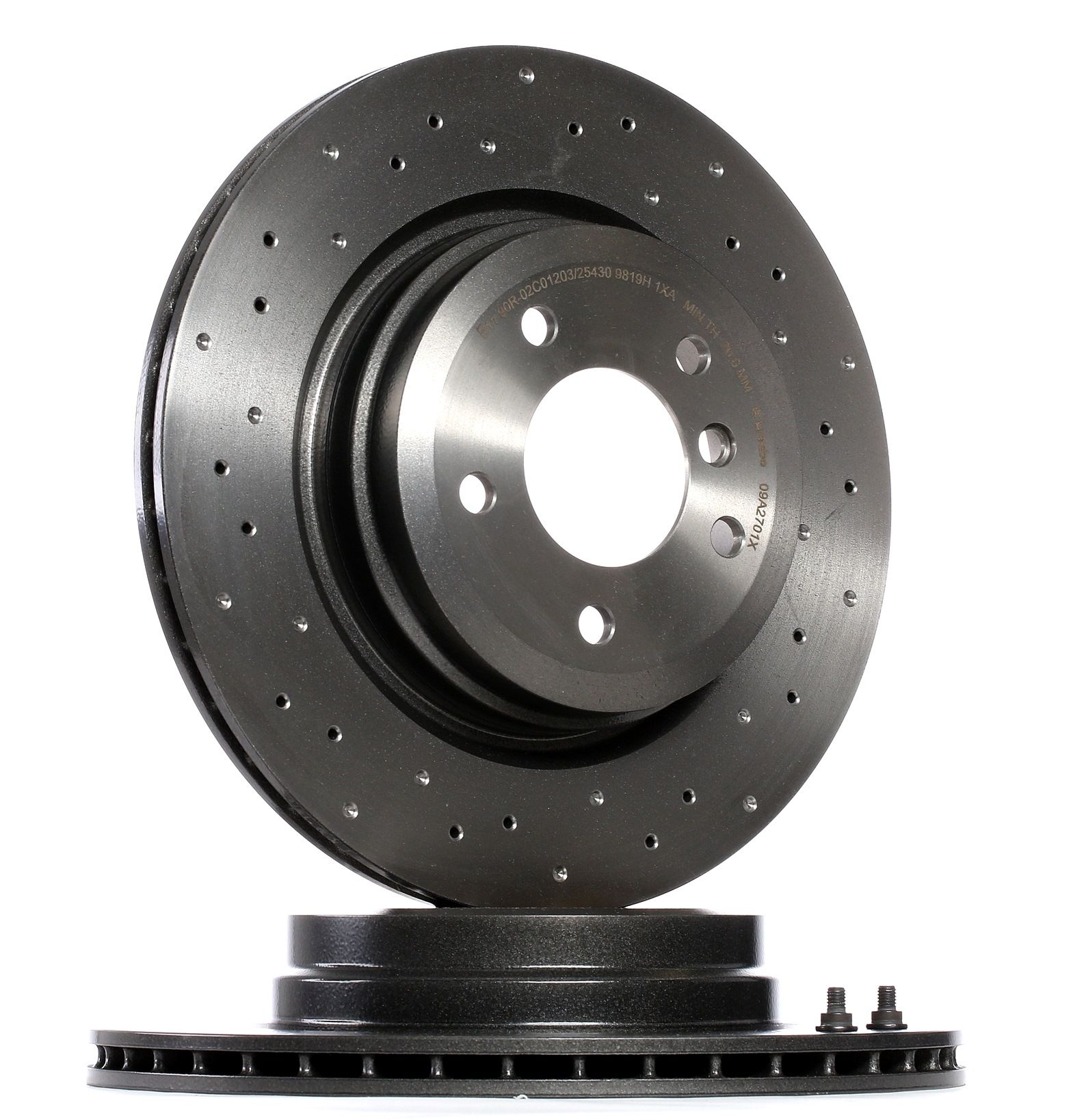 BREMBO Jarrulevyt BMW 09.A270.1X 34216764655,34216855004 Jarrulevy