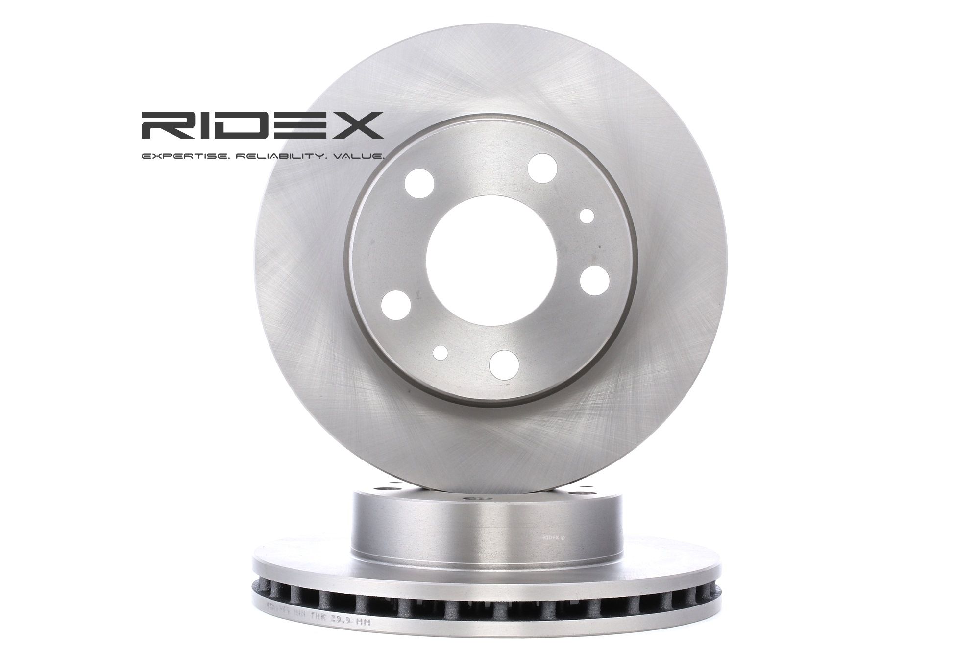 RIDEX Jarrulevyt FIAT,PEUGEOT,CITROËN 82B0964 1607872380,1611841280,1612435380 Jarrulevy 1612435480,1612435780,1618864580,424937,424938,4249A6,424937