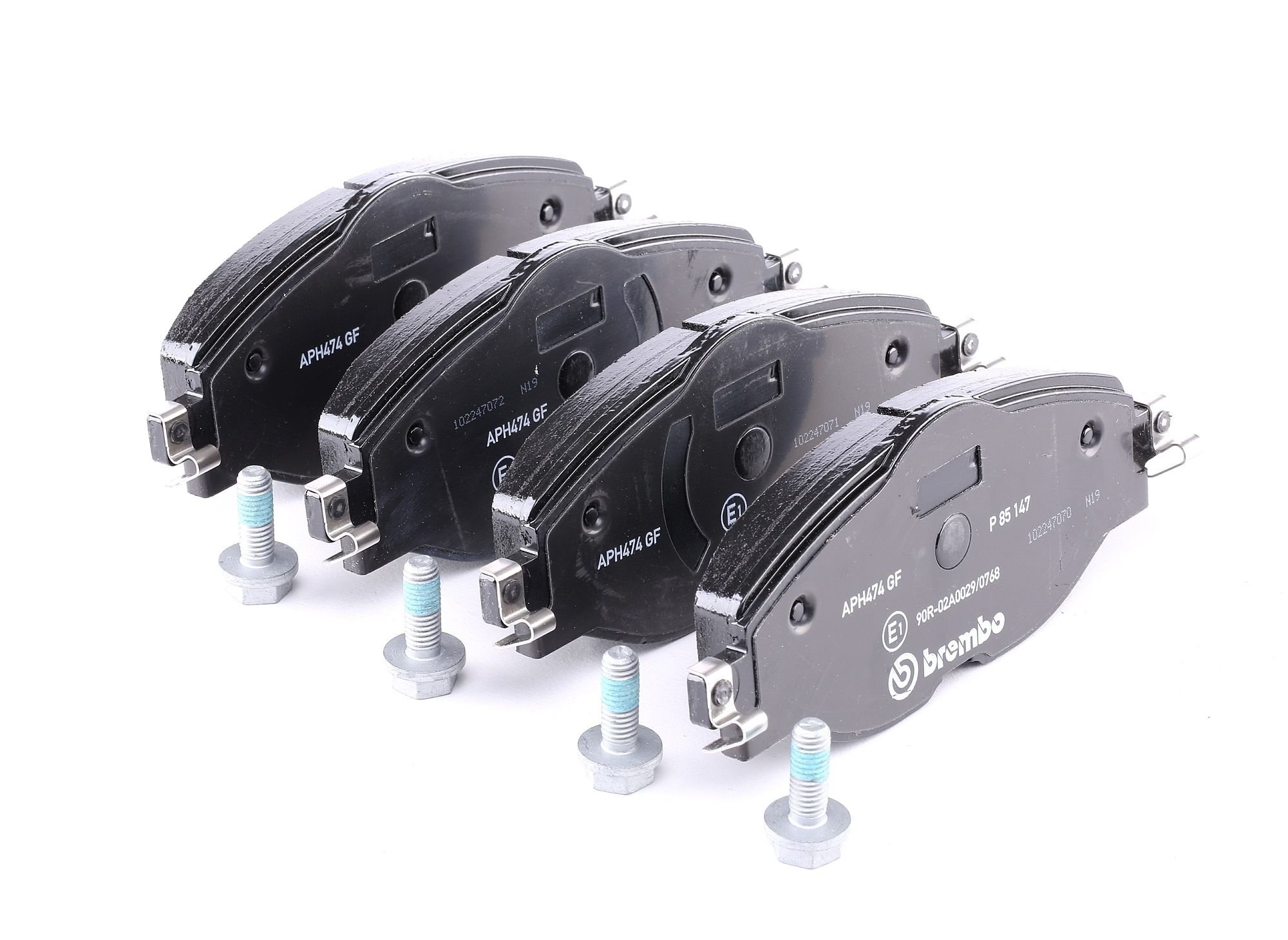 BREMBO Jarrupalat VW,AUDI,SKODA P 85 147 2K5698151,2K5698151A,2K5698151B Jarrupalasarja,Jarrupala, Levyjarru 2Q0698151F,2Q0698151K,5Q0698151D