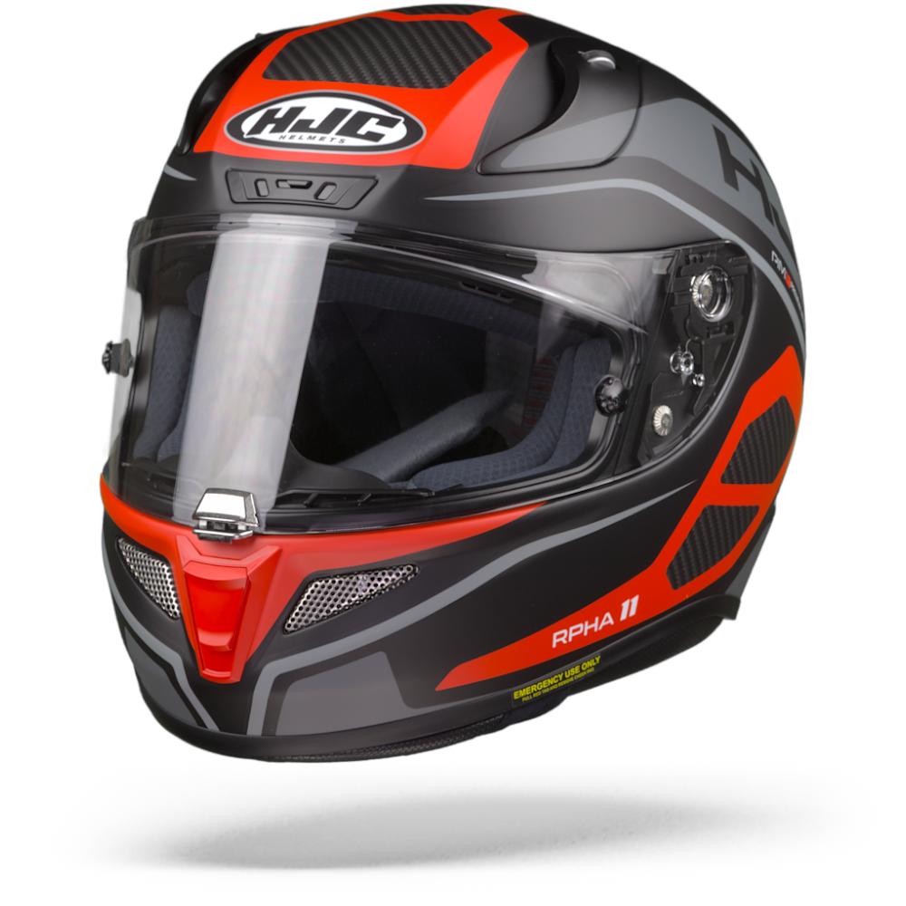 HJC RPHA 11 Saravo MC1SF Black Red 2XL