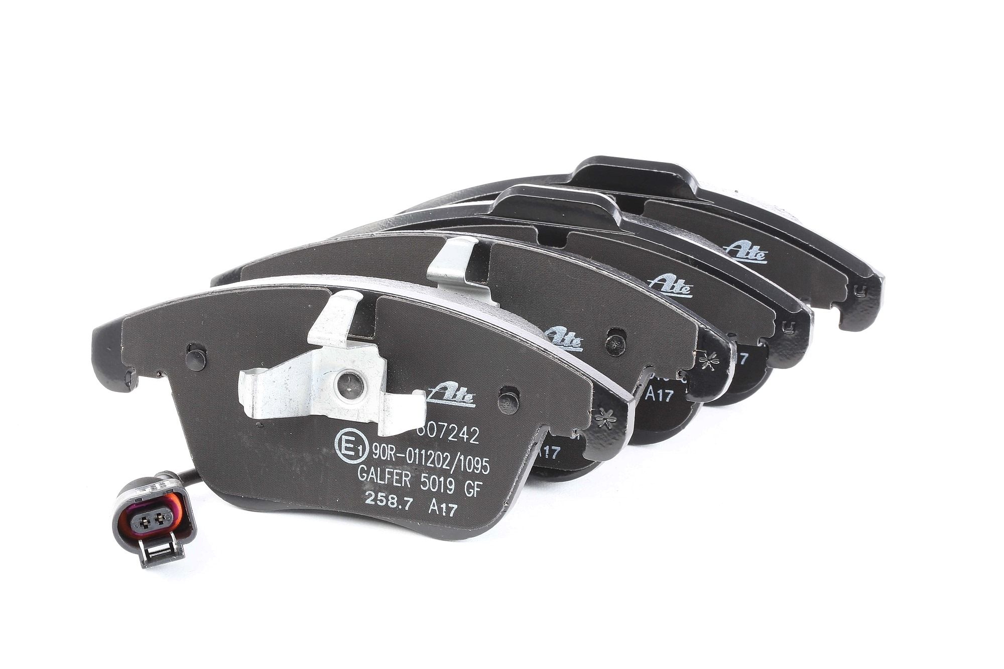 ATE Jarrupalat VW,AUDI,SEAT 13.0460-7242.2 5N0698151,5N0698151A,5N0698151B Jarrupalasarja,Jarrupala, Levyjarru 5N0698151C,7N0698151
