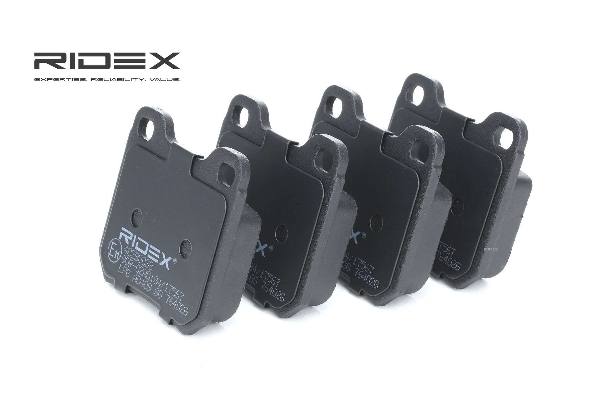 RIDEX Jarrupalat OPEL,SAAB,VAUXHALL 402B0038 1605005,1605006,1605026 Jarrupalasarja,Jarrupala, Levyjarru 1605031,1605047,1605618,1605687,1605688