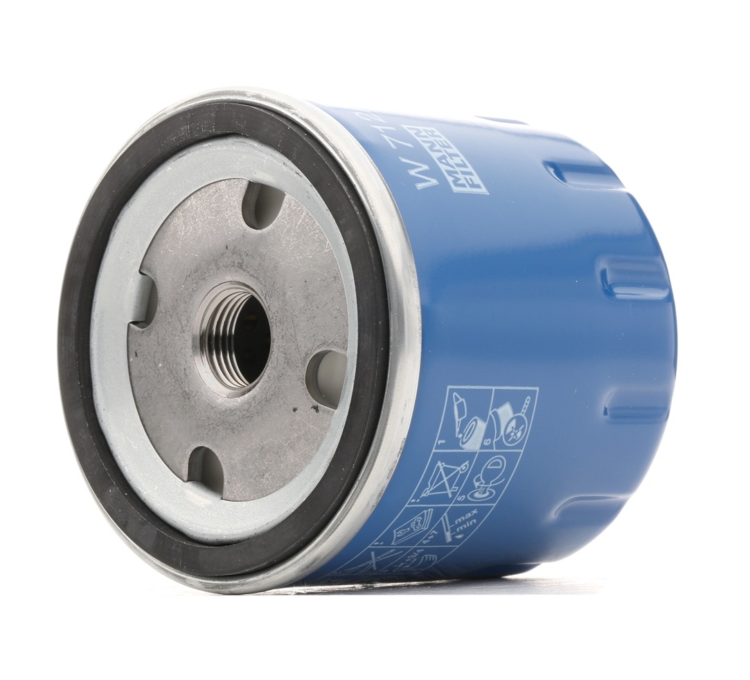 MANN-FILTER Öljynsuodatin PEUGEOT,CITROËN,TALBOT W 712/9 5427744,5427744T,5436642 5487068,5491083,75491083,75518393,75518393Y,7591083A,AM222105