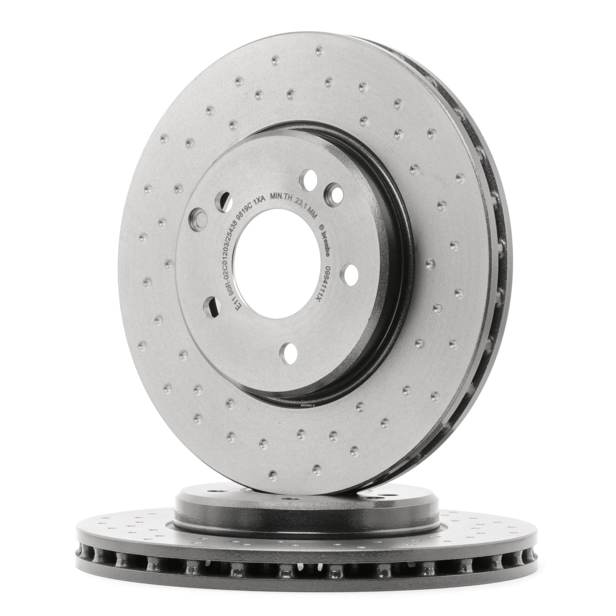 BREMBO Jarrulevyt MERCEDES-BENZ 09.8411.1X 2034210312,A2034210312 Jarrulevy