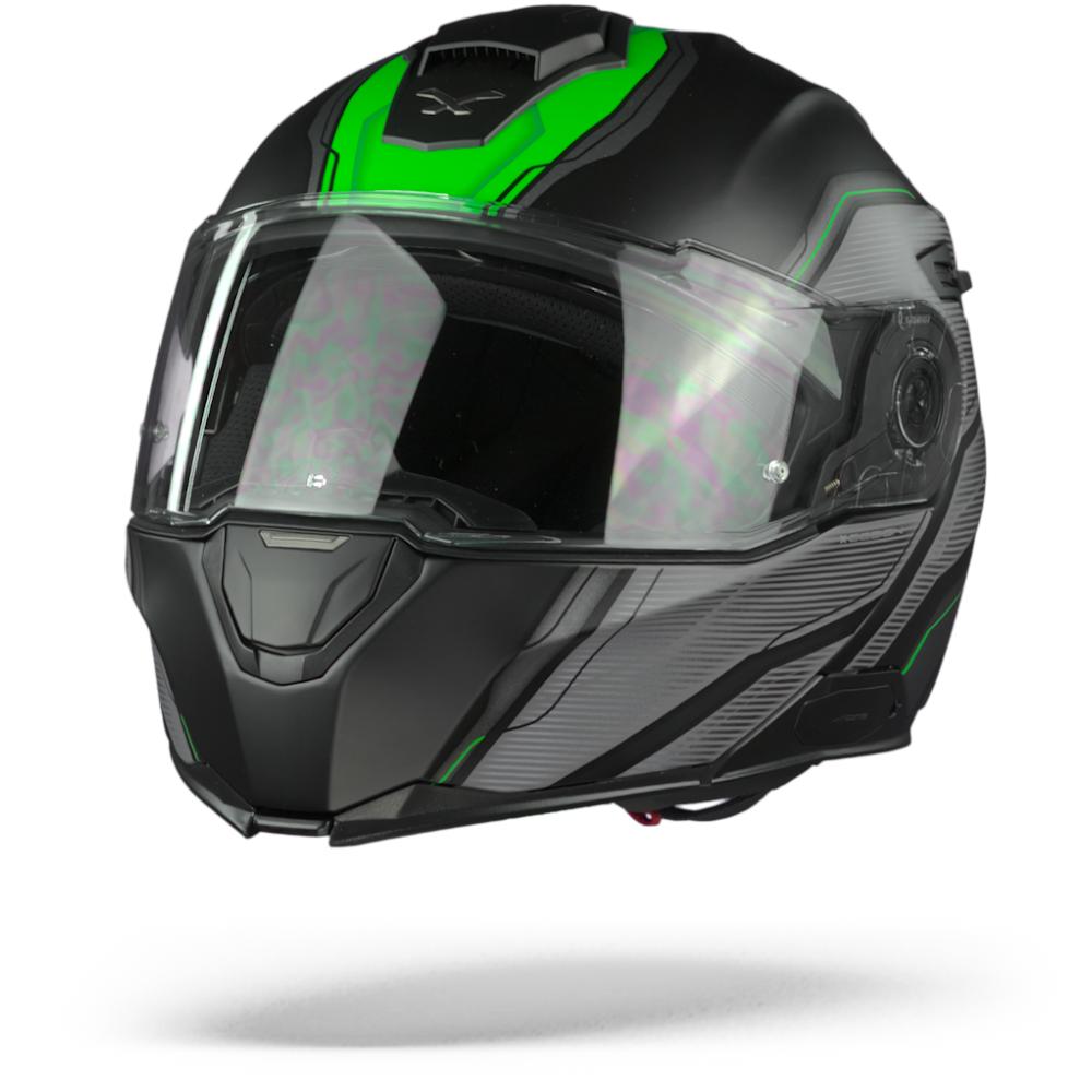 Nexx X.Vilitur Paradox Black Green Matt S