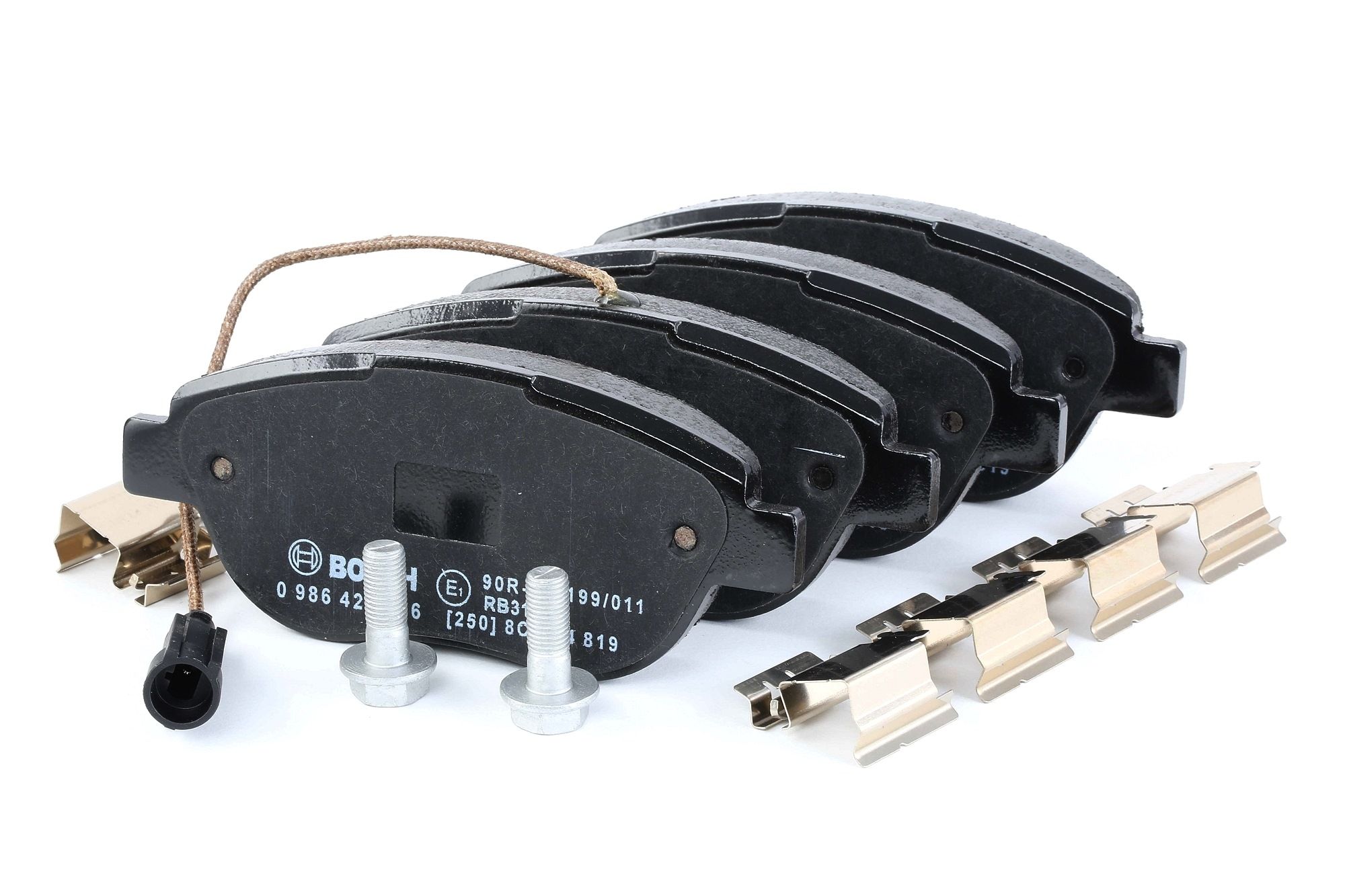 BOSCH Jarrupalat FIAT,LANCIA,ABARTH 0 986 424 596 71770086,77365026,77365468 Jarrupalasarja,Jarrupala, Levyjarru 71754803,77366528,95515027,425408