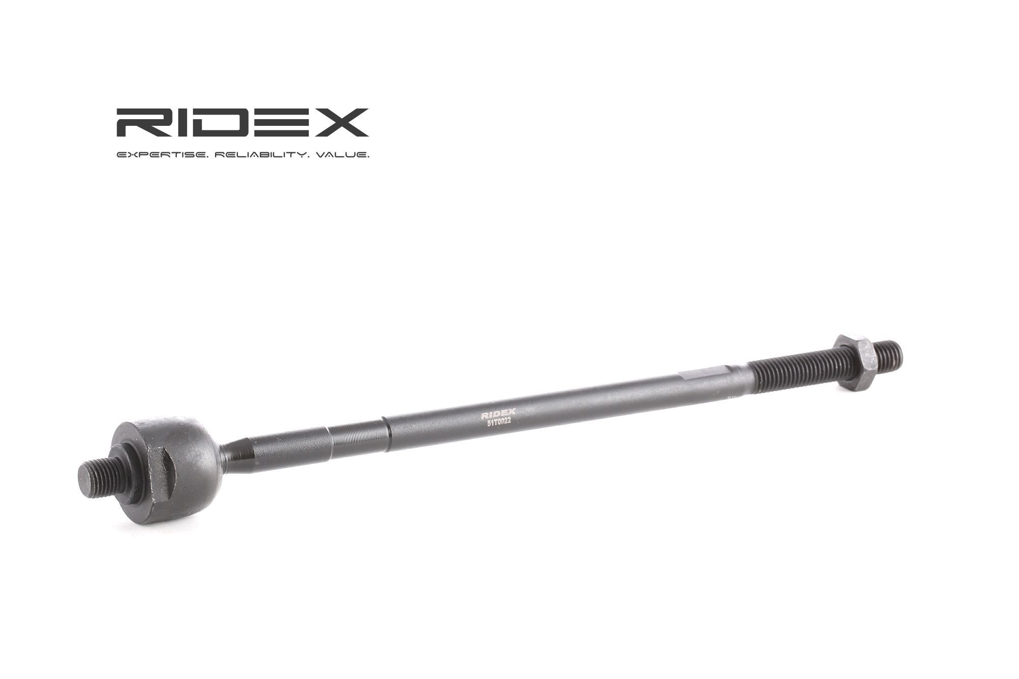 RIDEX Raidetangon Sisäpää FORD 51T0022 1085520,3043523,3707333 Raidetangon Pää Sisempi,Raidetangon Pää, Suora 3707533,4083655,98AG3L519AA,XS4C3280AB