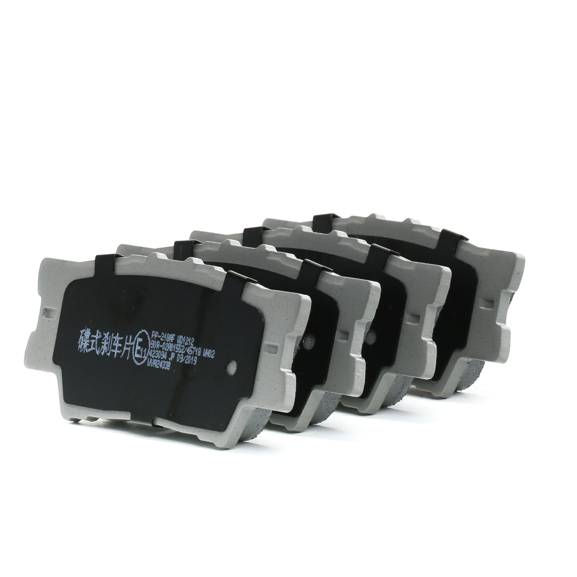 JAPANPARTS Jarrupalat TOYOTA PP-218AF 0446606070,0446606100,0446606200 Jarrupalasarja,Jarrupala, Levyjarru 0446633160,0446633180,0446633200,0446642060