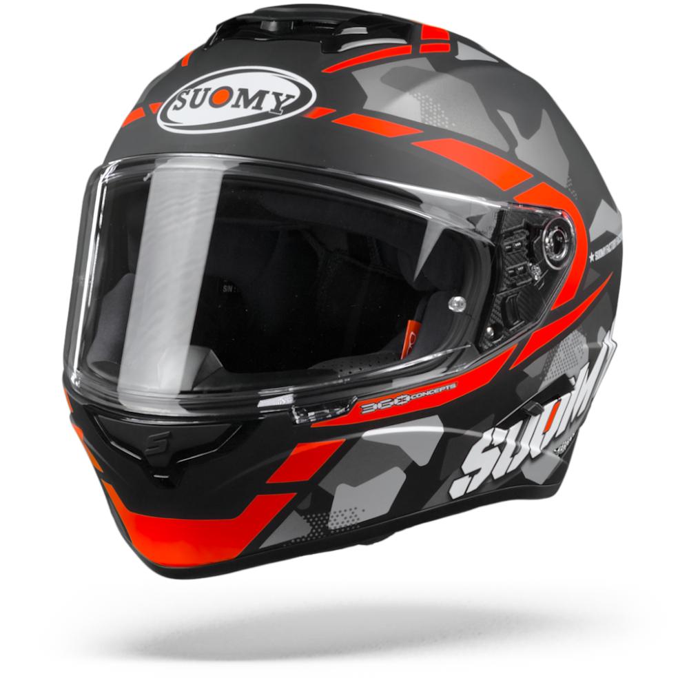 Suomy Stellar Race Squad Matt Red S