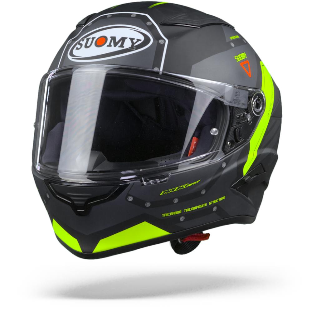 Suomy Speedstar Airplane Matt Grey Yellow S