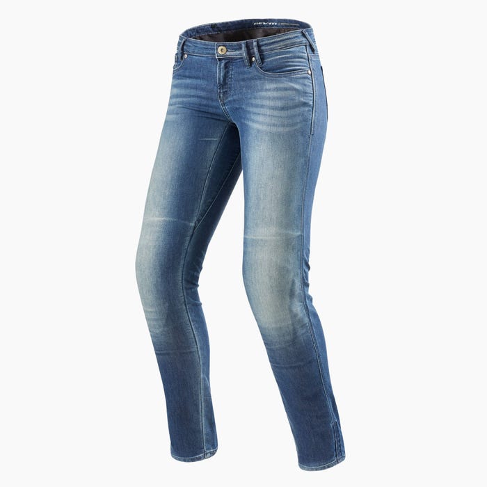 REV'IT Westwood Light Blue Used Lady SF Jeans L32/W26