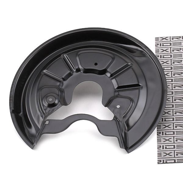RIDEX Jarrukilpi VW,AUDI,SKODA 1330S0013 1K0615612AB Jarrulevyn Suojakilpi,Suojapelti, Jarrulevy