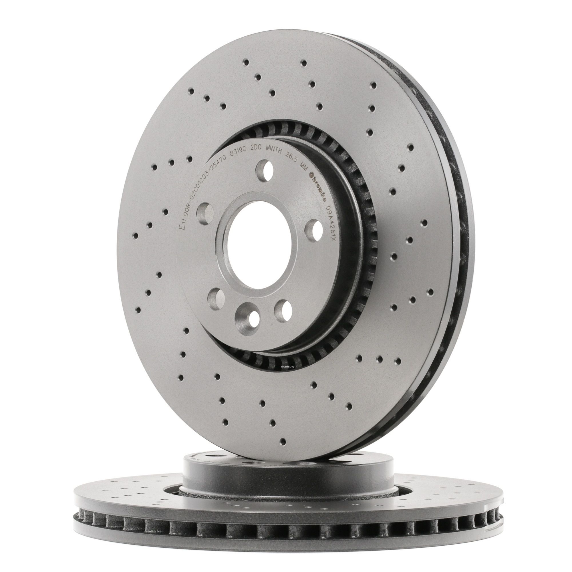 BREMBO Jarrulevyt FORD,VOLVO,LAND ROVER 09.A426.1X 1380046,1404955,1405509 Jarrulevy 1434812,1434815,1864276,6G9N2C375AC,6G9N2C375DA,6G9N2C375DB