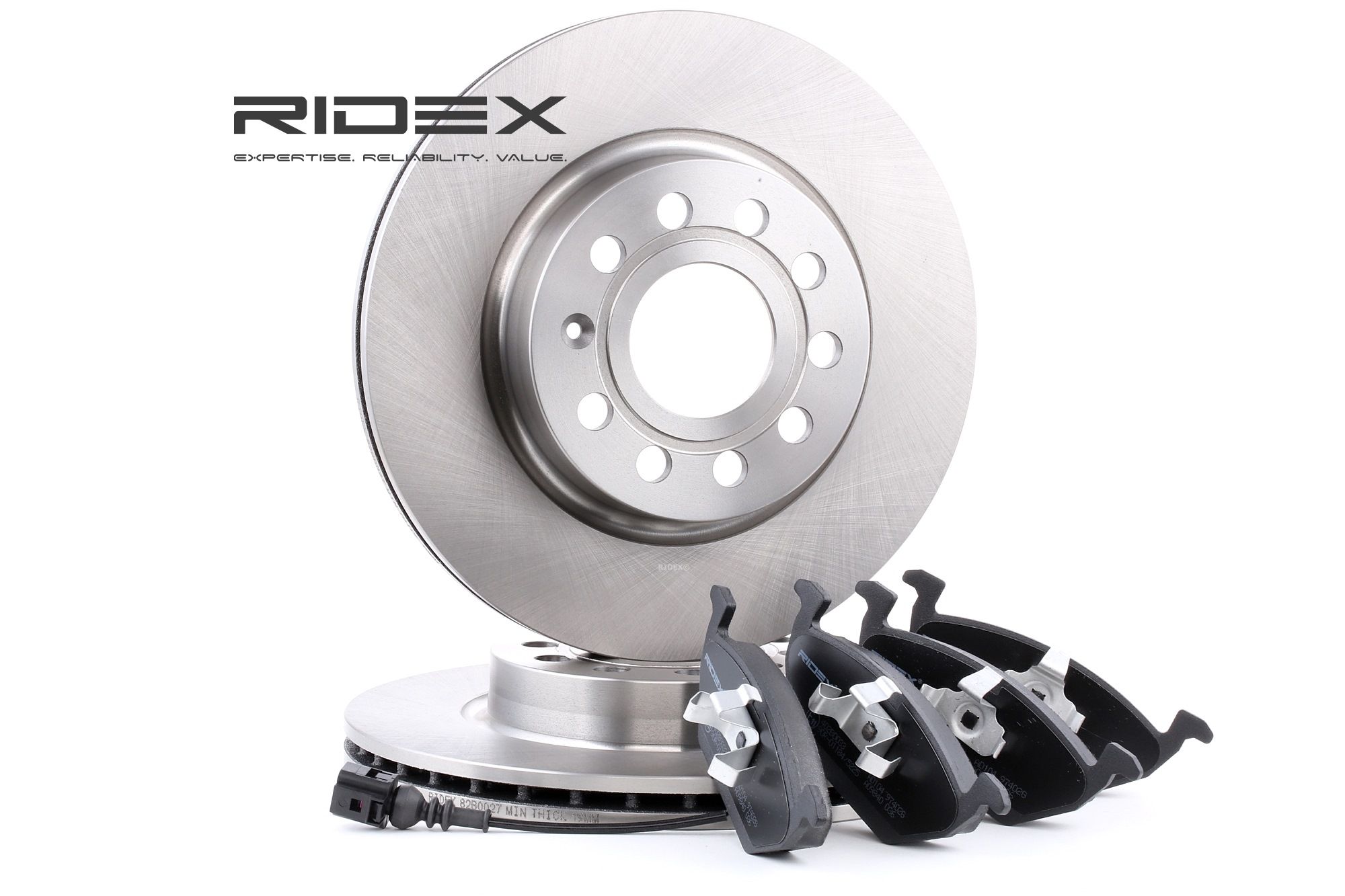 RIDEX Jarrupalasarja Levyjarru VW,AUDI,SKODA 3405B0008