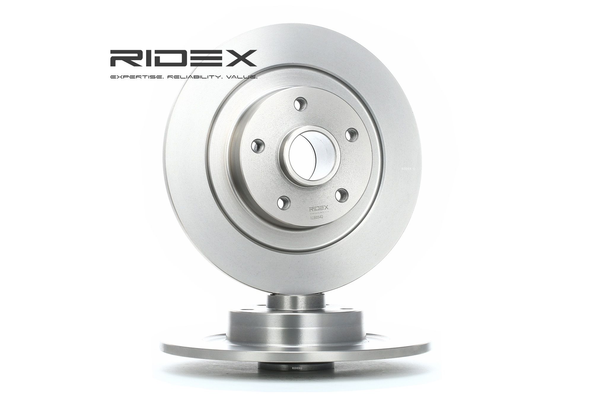 RIDEX Jarrulevyt RENAULT 82B0542 432000015R Jarrulevy