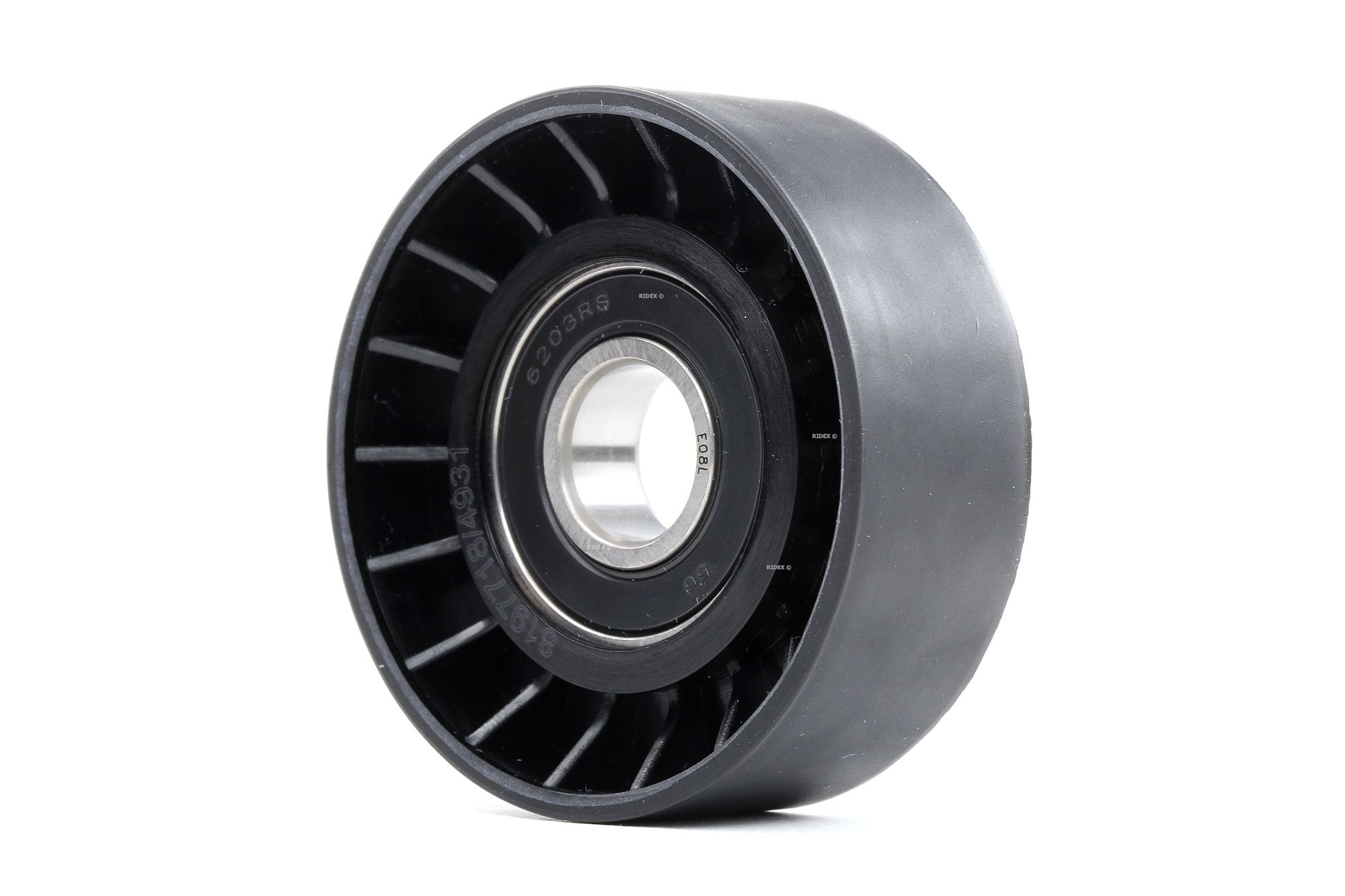 RIDEX Kiristysrulla FIAT,PEUGEOT,CITROËN 310T0126 1613839980,575155,96344657 Kiristysrulla, Moniurahihna 96363551,9634465780,9636355180,9653522380