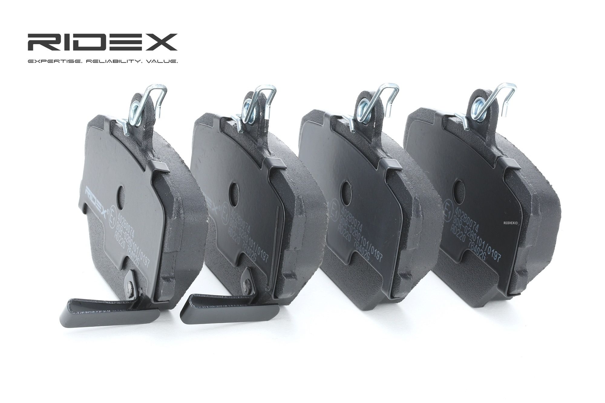 RIDEX Jarrupalat SMART 402B0074 4514210010,A4514210010,0001431V002 Jarrupalasarja,Jarrupala, Levyjarru 0001431V002000000,0001431V003,0001431V003000000