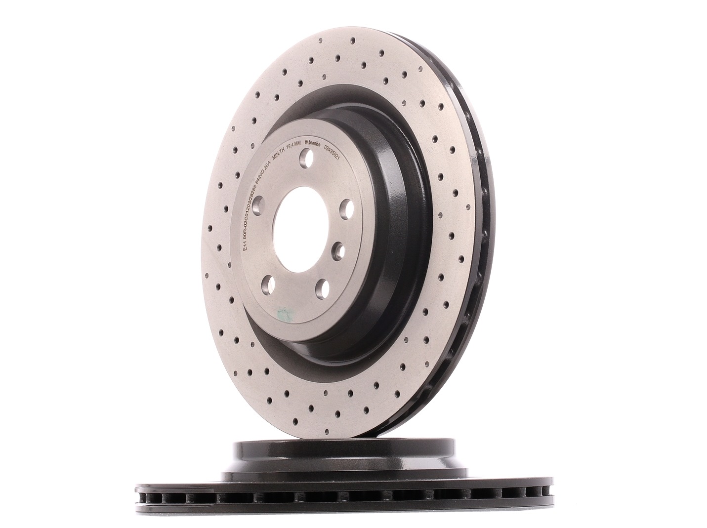 BREMBO Jarrulevyt MERCEDES-BENZ 09.A959.21 1664230412,A1664230412 Jarrulevy