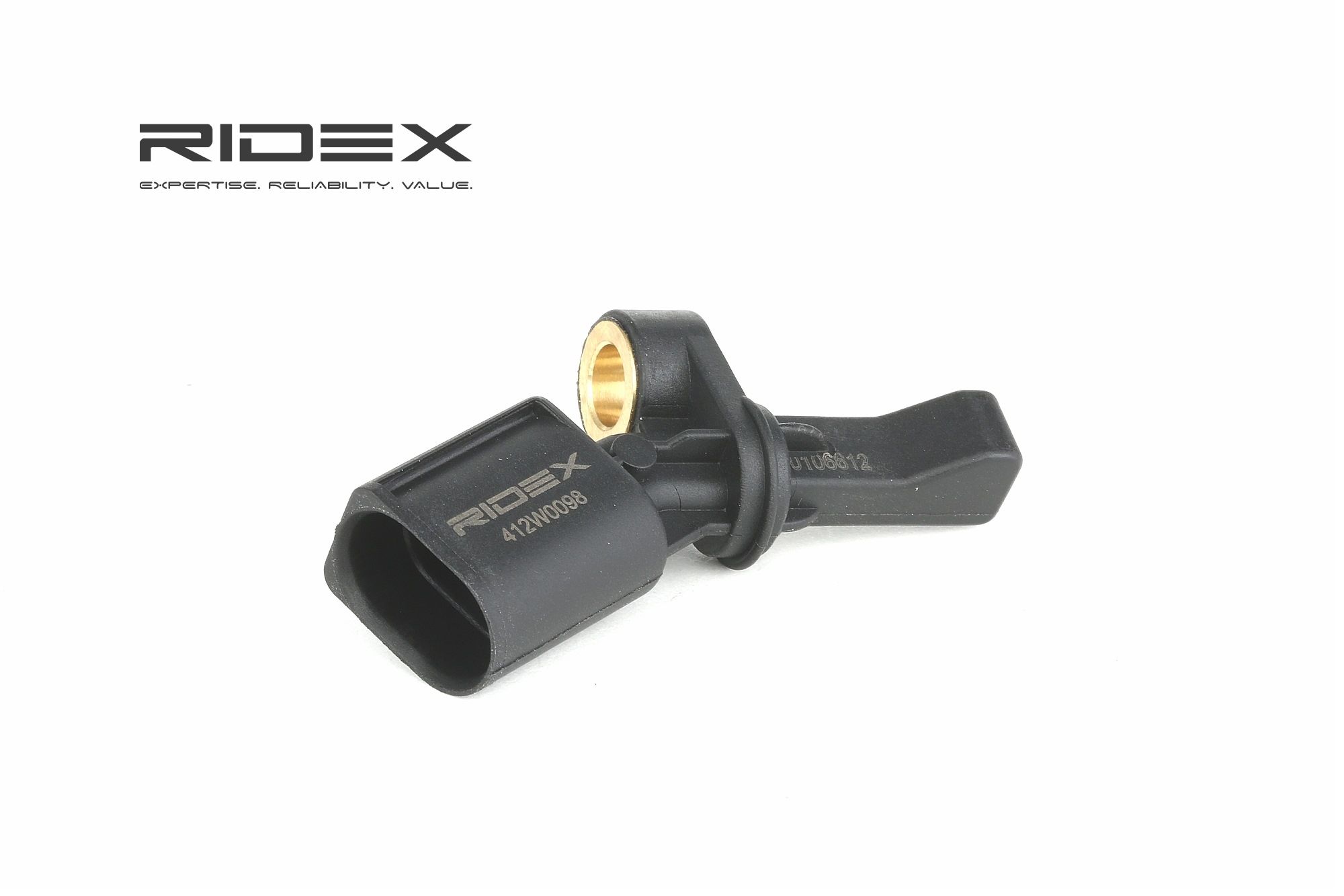 RIDEX ABS Anturi VW,AUDI,SKODA 412W0098 6Q0927808A,6Q0927808B,WHT003862 ABS Tunnistin,Tunnistin, Kiertonopeus 6Q0927808A,6Q0927808B,WHT003862