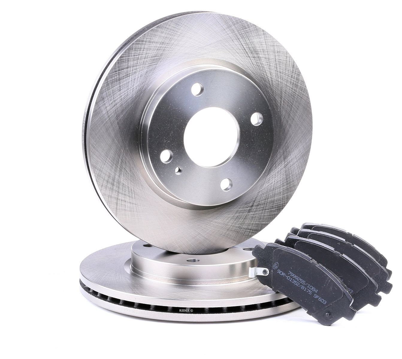 RIDEX Jarrupalasarja Levyjarru FORD 3405B0238