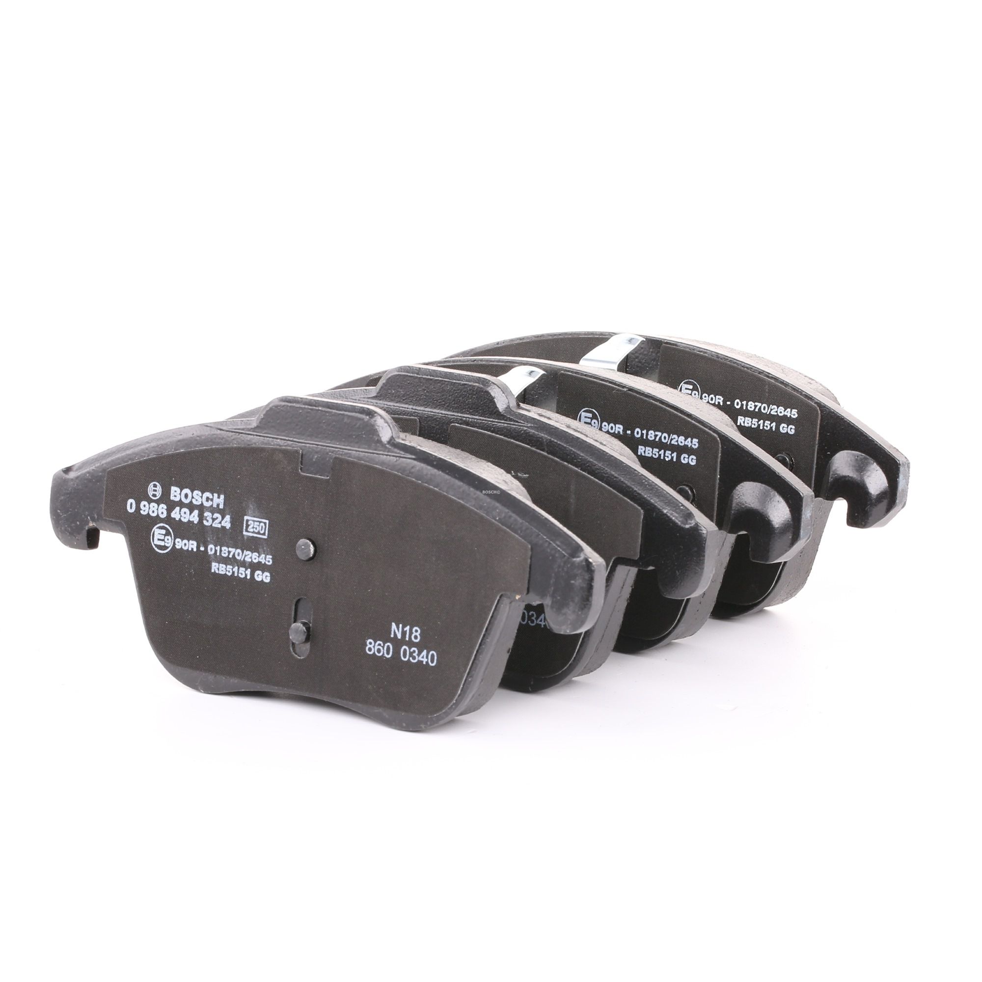 BOSCH Jarrupalat OPEL,PEUGEOT,CITROËN 0 986 494 324 425397,425477,1647862680 Jarrupalasarja,Jarrupala, Levyjarru 425397,425477,1647862680