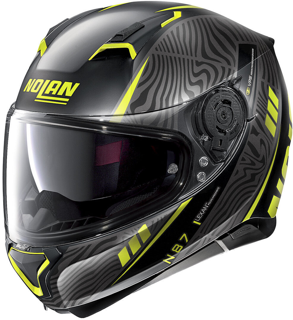 Nolan N87 Sioux N-Com 106 Black Yellow XL