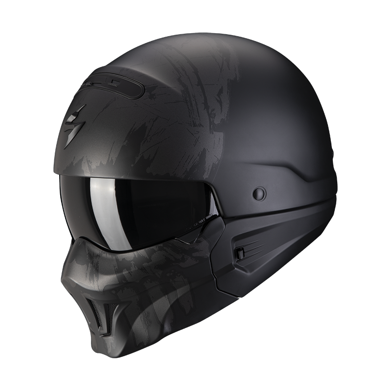 Scorpion Exo-Combat Evo Marauder Matt Black-Dark Silver M