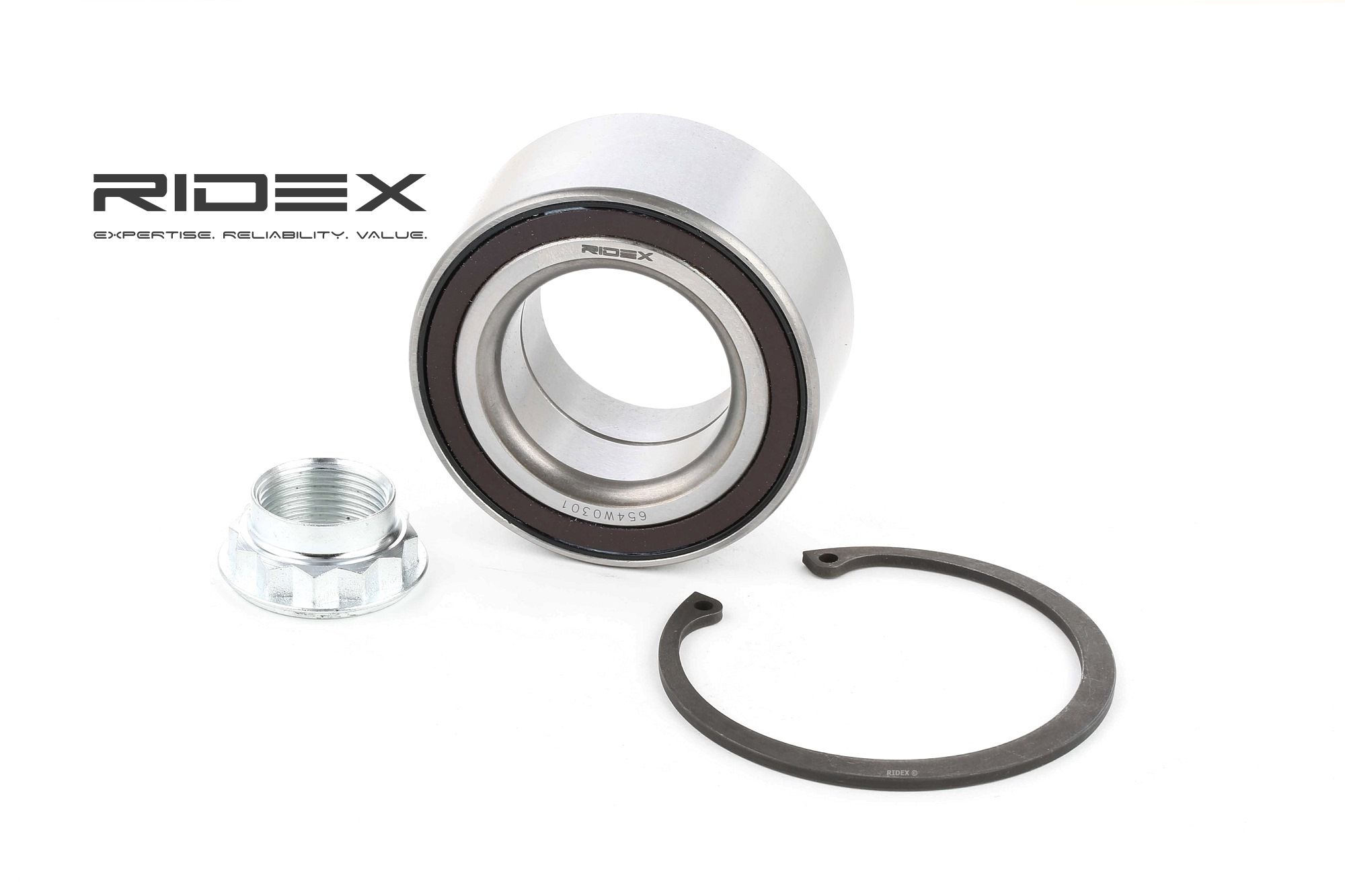 RIDEX Pyöränlaakerit BMW 654W0301 33411123416,33411129099,33411132565 Pyöränlaakerisarja 33411138648,33416762317,33416762321,33416762322,33417749628