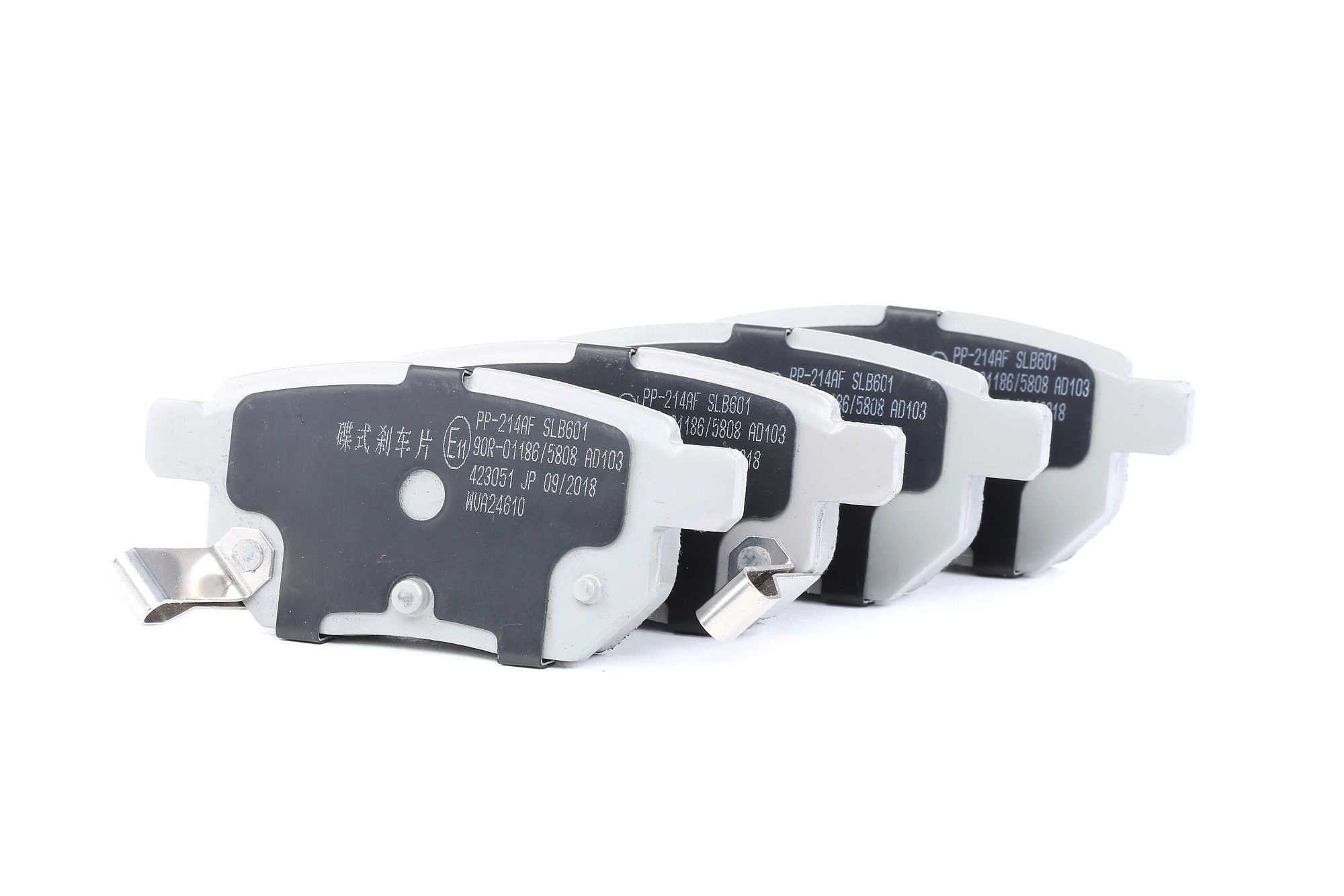 JAPANPARTS Jarrupalat TOYOTA,SUBARU,ASTON MARTIN PP-214AF 0446612130,0446652140,0446612130 Jarrupalasarja,Jarrupala, Levyjarru 0446647020,0446647030