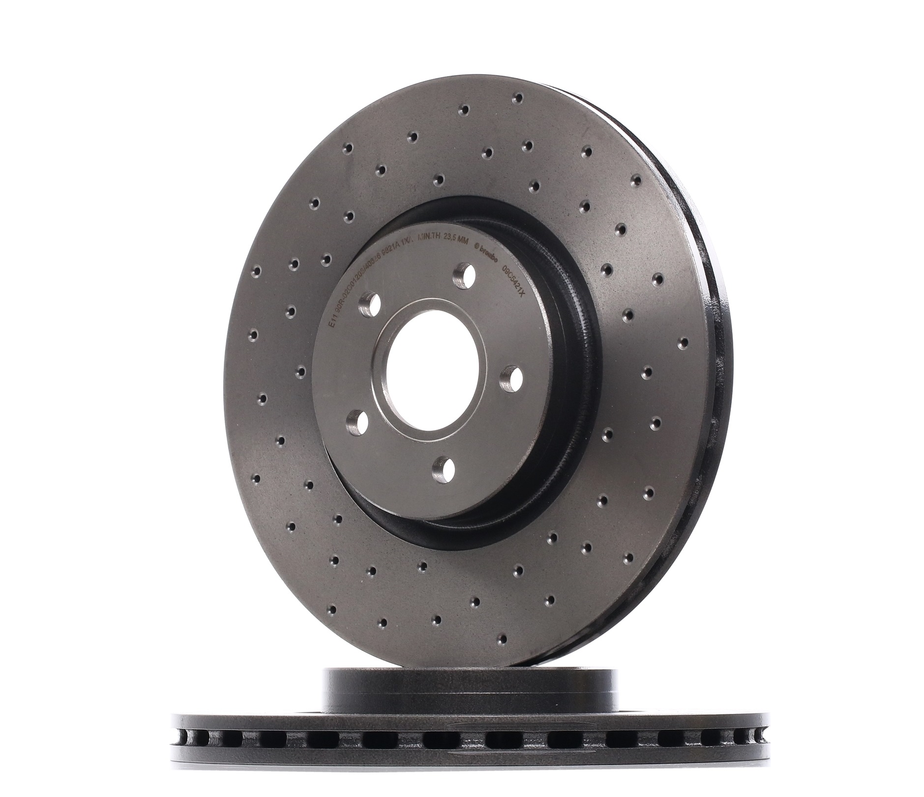 BREMBO Jarrulevyt FORD 09.C542.1X 1677434,1724956,1746793 Jarrulevy 1770767,1829608,1844117,3M512C375CB,3M512C375CC,3M512C375CD,3M512C375CE,CV611125FA