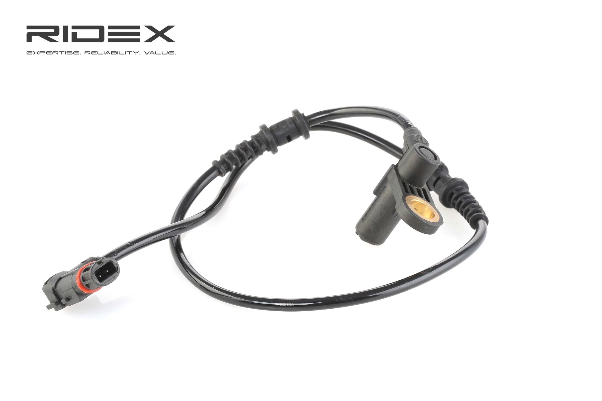 RIDEX ABS Anturi MERCEDES-BENZ 412W0195 2205400117,2205400217,A2205400117 ABS Tunnistin,Tunnistin, Kiertonopeus A2205400217
