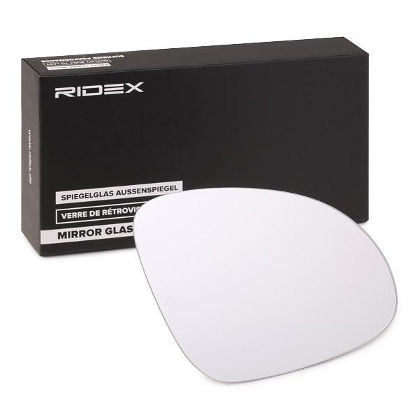 RIDEX Sivupeilin Lasi VW,SKODA,SEAT 1914M0034 1K0857522,3C0857522,5M0857522F Peililasi, Ulkopeili 7M3857522E,1K0857522,3C0857522,5M0857522F,7M3857522E