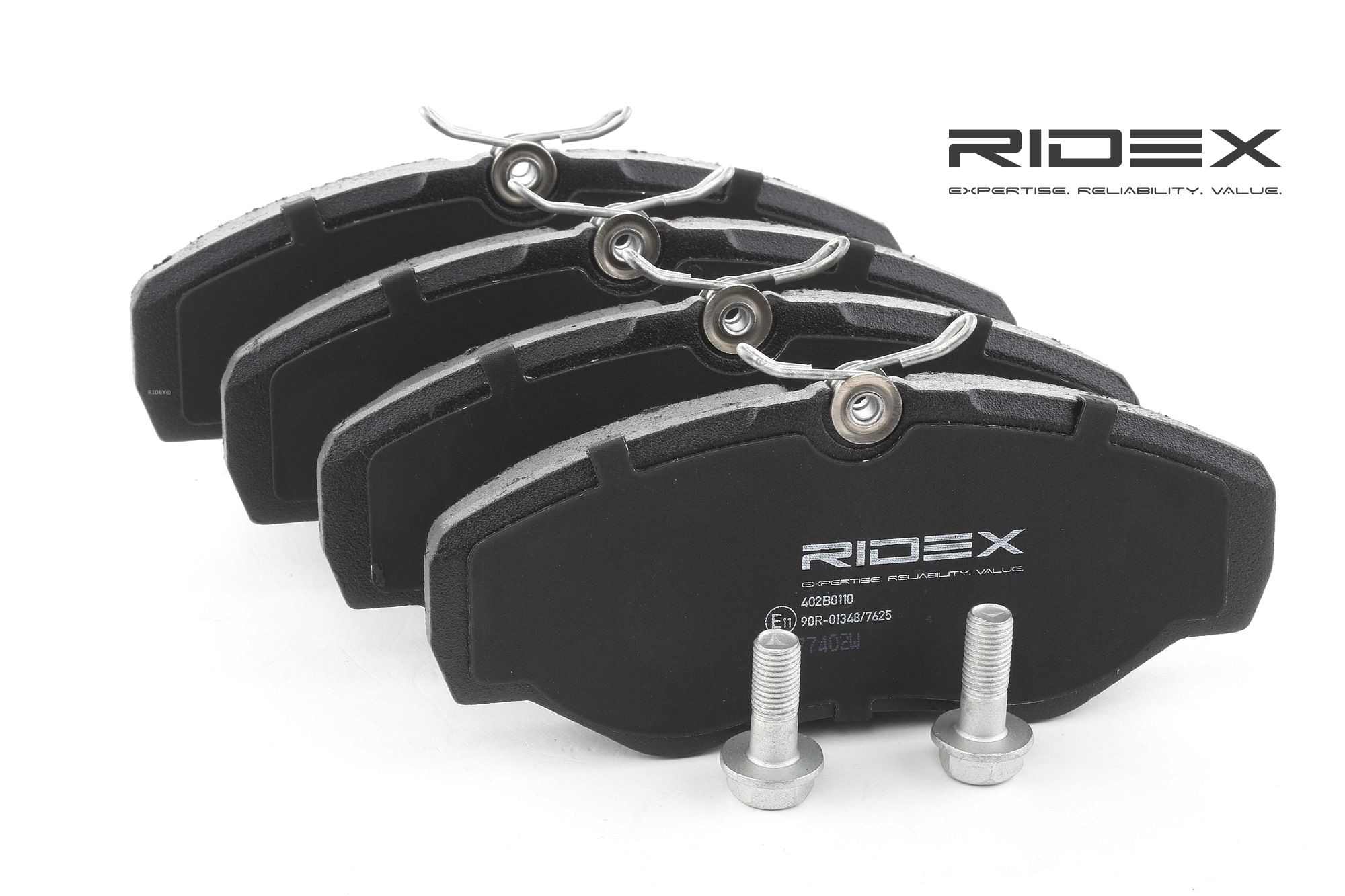 RIDEX Jarrupalat OPEL,RENAULT,NISSAN 402B0110 4106000Q1F,4106000QAE,7701054771 Jarrupalasarja,Jarrupala, Levyjarru 1605198,4414021,4414519,93192063