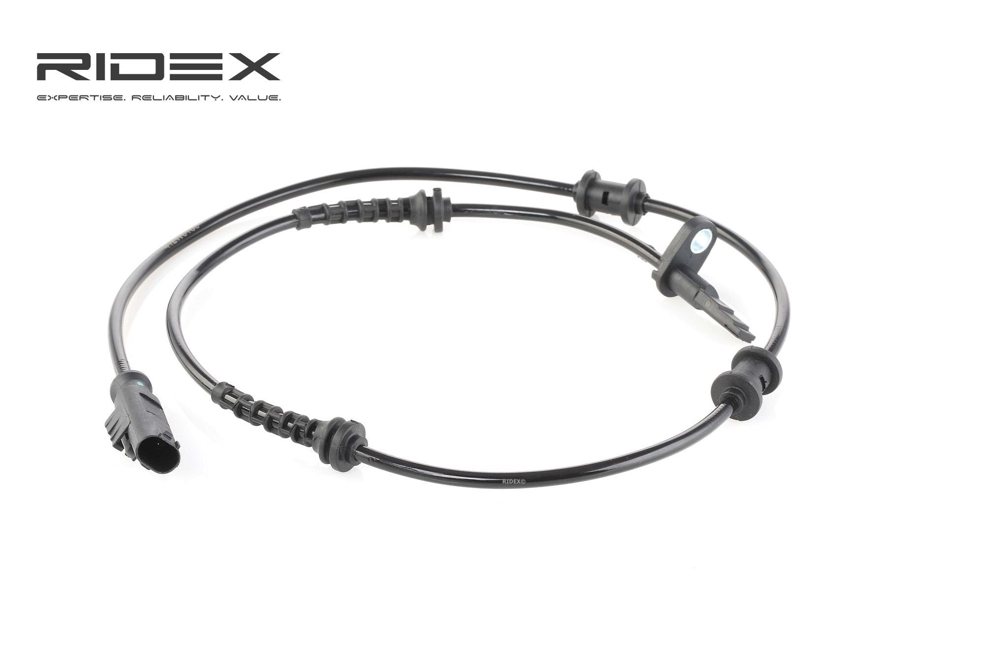 RIDEX ABS Anturi FIAT,PEUGEOT,CITROËN 412W0186 51725100,51787753,52057984 ABS Tunnistin,Tunnistin, Kiertonopeus 52091139,04727636AA,4727636AA,4545F2
