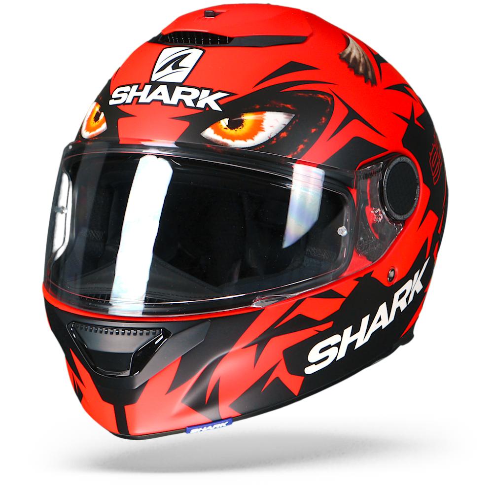 Shark Spartan 1.2 Lorenzo Austrian GP RKR Matt Red Black Red XS